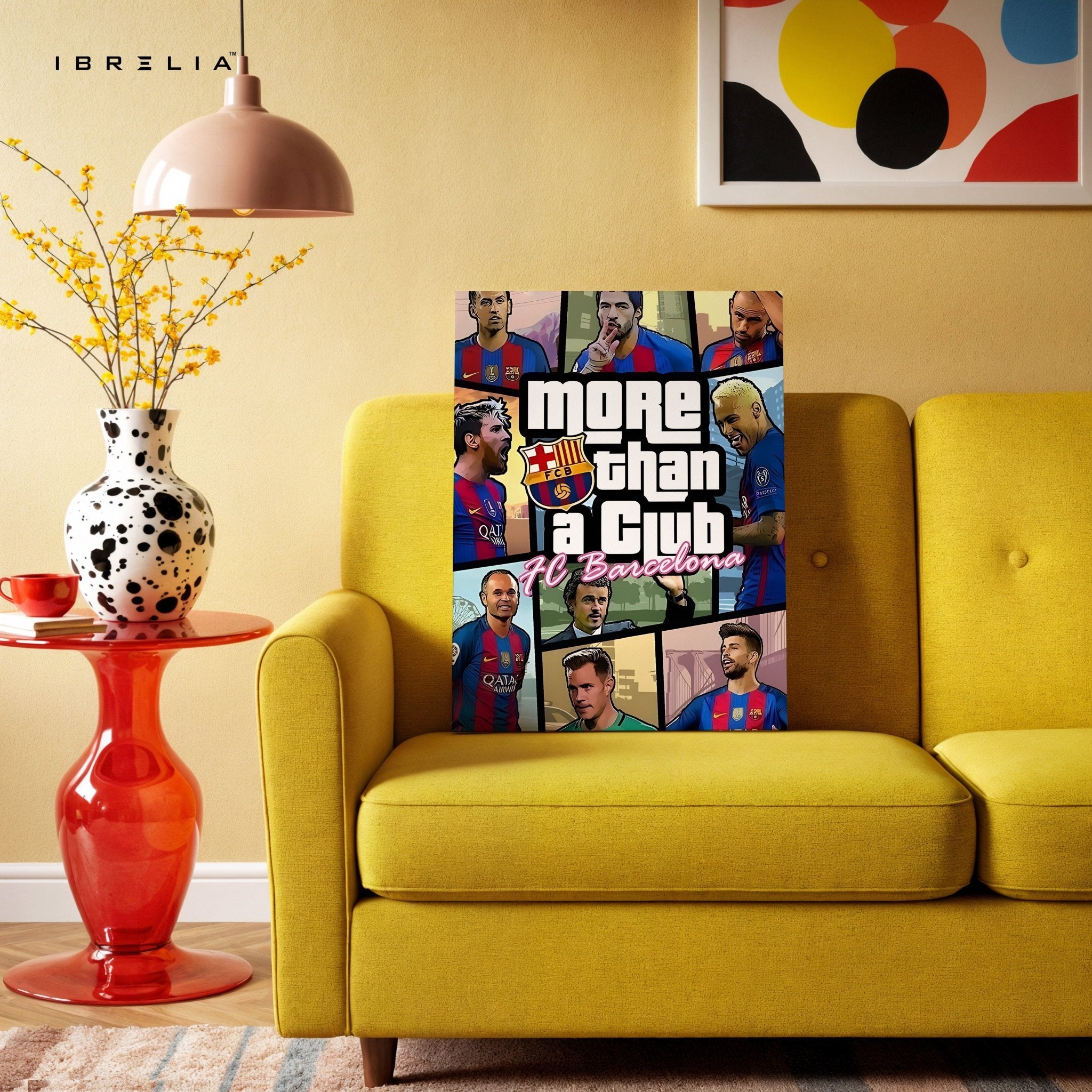 FC Barcelona Wall Art – “More Than a Club” Edition | IBRELIA™ - IBRELIA