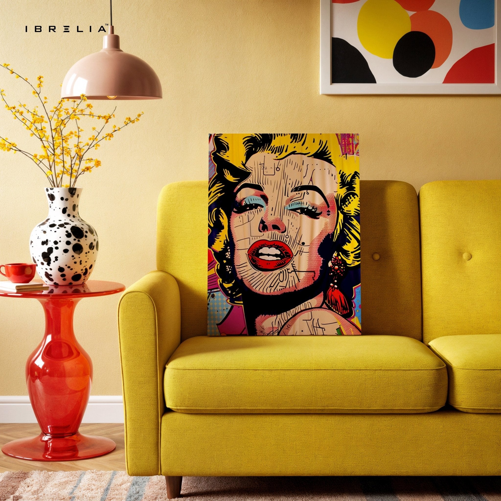 Marilyn Monroe Pop Art Wall Frame | 4K Ultra Wrap Frame Wall Art in Pakistan | IBRELIA™