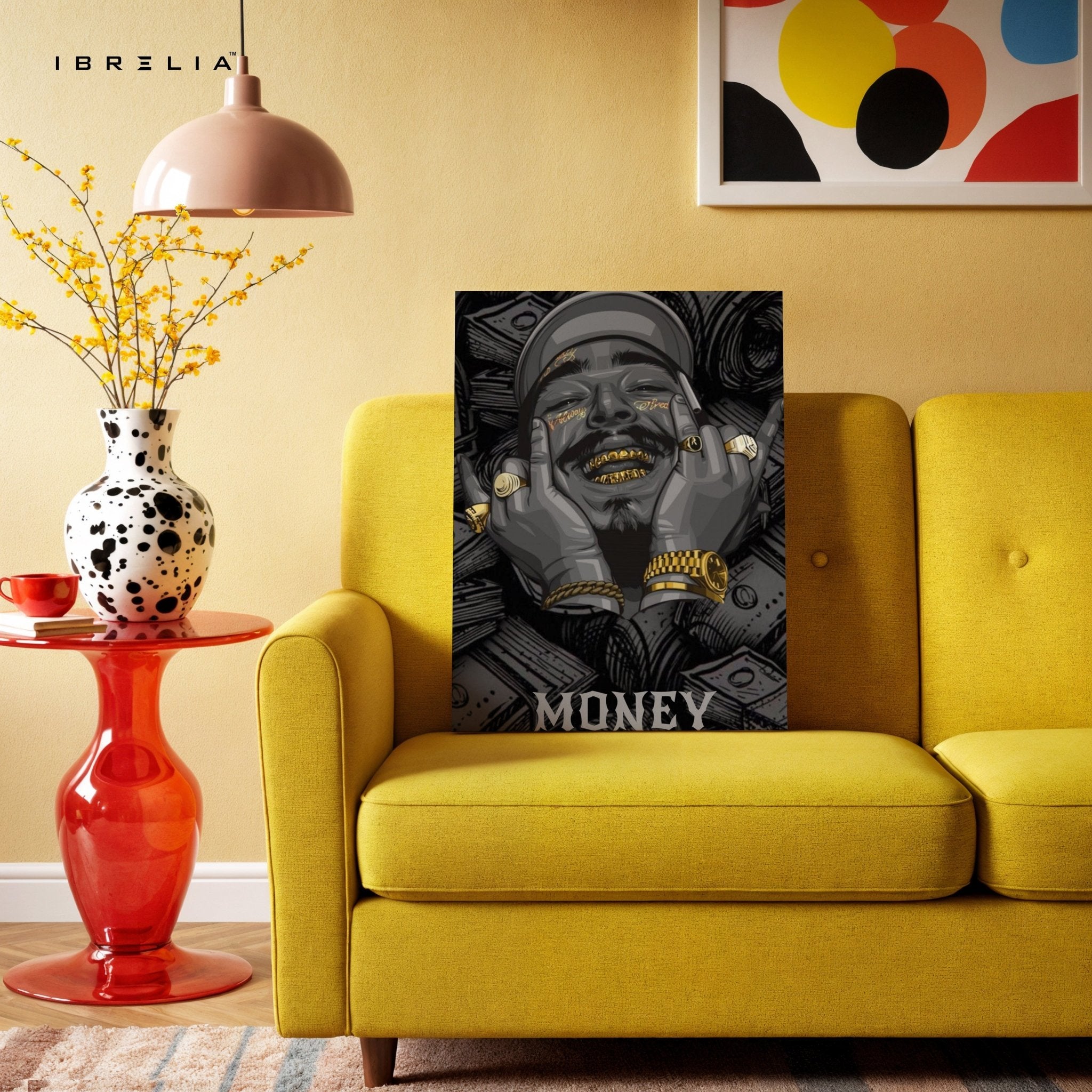 MONEY Wall Frame | 4K Ultra Wrap Frame Wall Art in Pakistan | IBRELIA™ - IBRELIA