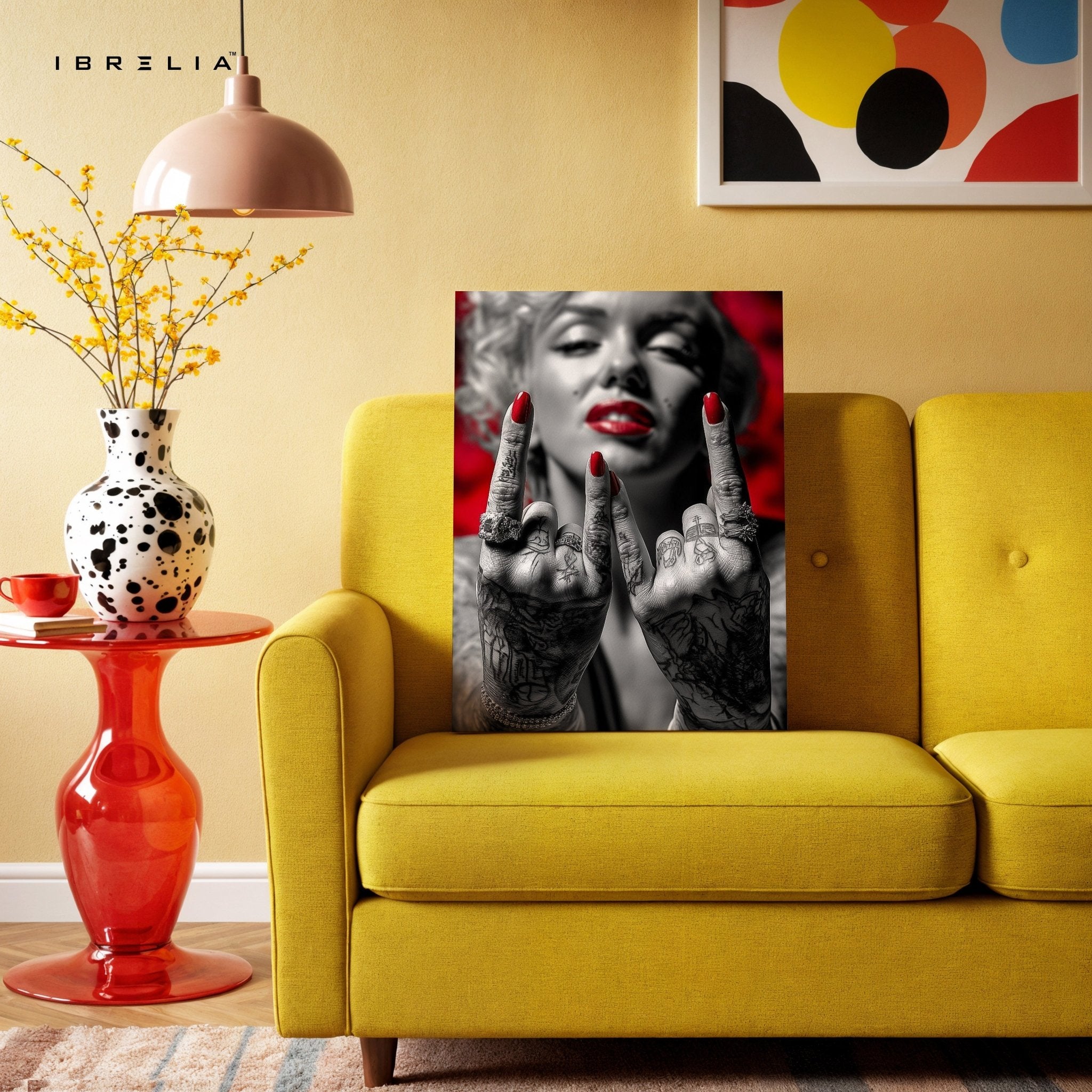 Marilyn Rebel – 4K Ultra Wrap Frame Wall Art in Pakistan | IBRELIA™ - IBRELIA