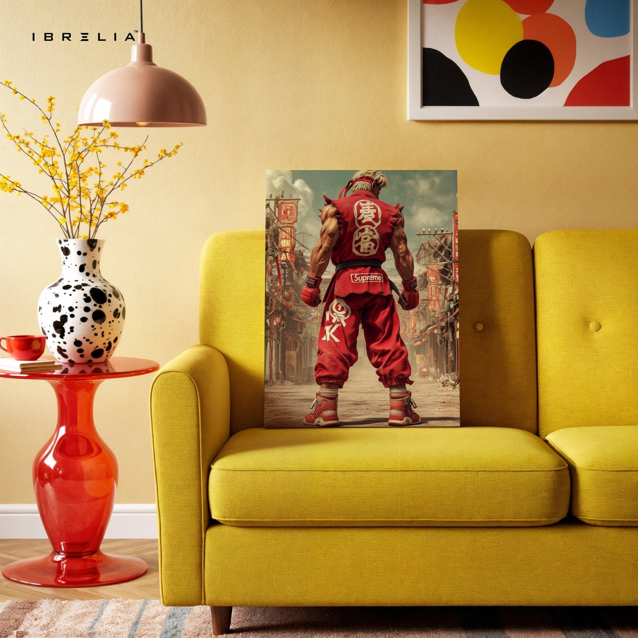 Supreme Fighter Wall Frame | 4K Ultra Wrap Frame Wall Art in Pakistan | IBRELIA™ - IBRELIA