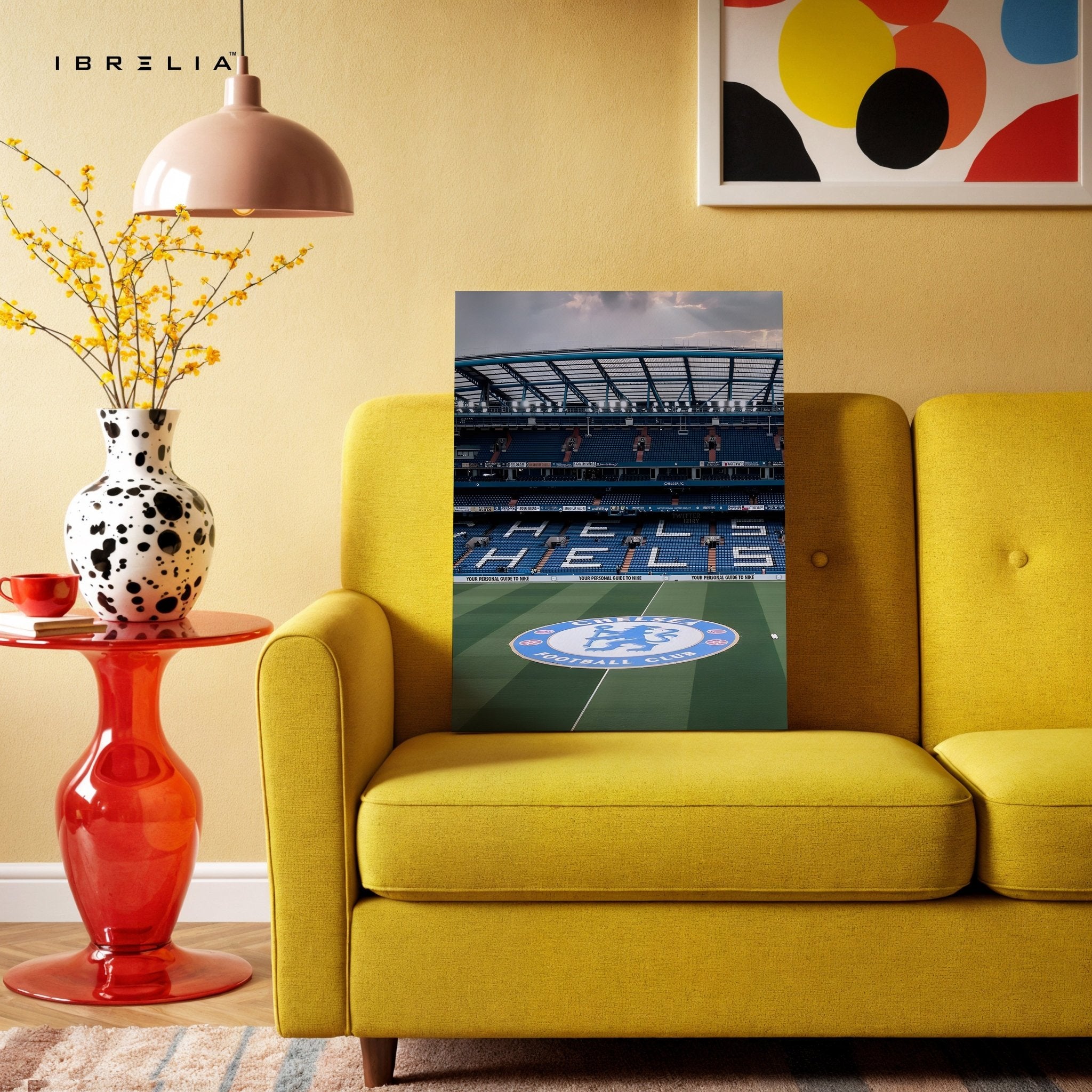 Chelsea FC Stadium Wall Art – Stamford Bridge Edition | IBRELIA™ - IBRELIA