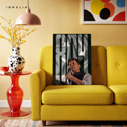 Imran Khan “Qaid No. 804” Wall Art – Symbol of Strength & Revolution | IBRELIA™ - IBRELIA