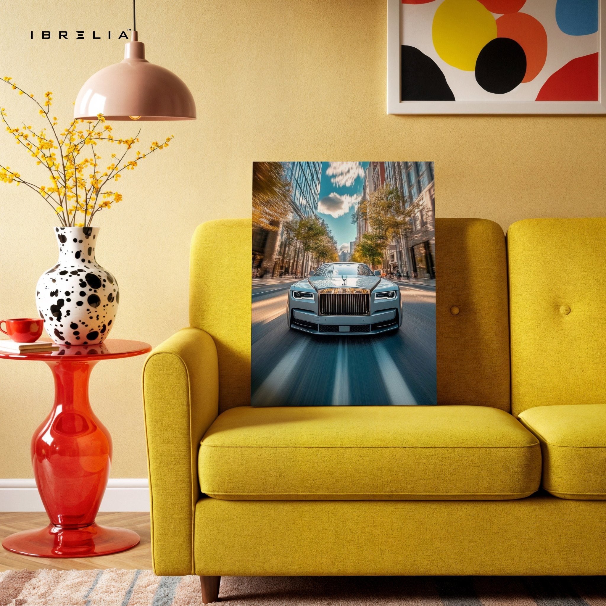 Rolls Royce Speed Motion – 4K Ultra Wrap Frame Wall Art in Pakistan | IBRELIA™ - IBRELIA
