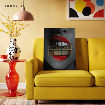 Red Temptation Wall Frame | 4K Ultra Wrap Frame Wall Art in Pakistan | IBRELIA™ - IBRELIA