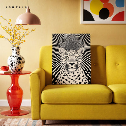 Zen Leopard Wall Frame | 4K Ultra Wrap Frame Wall Art in Pakistan | IBRELIA™ - IBRELIA