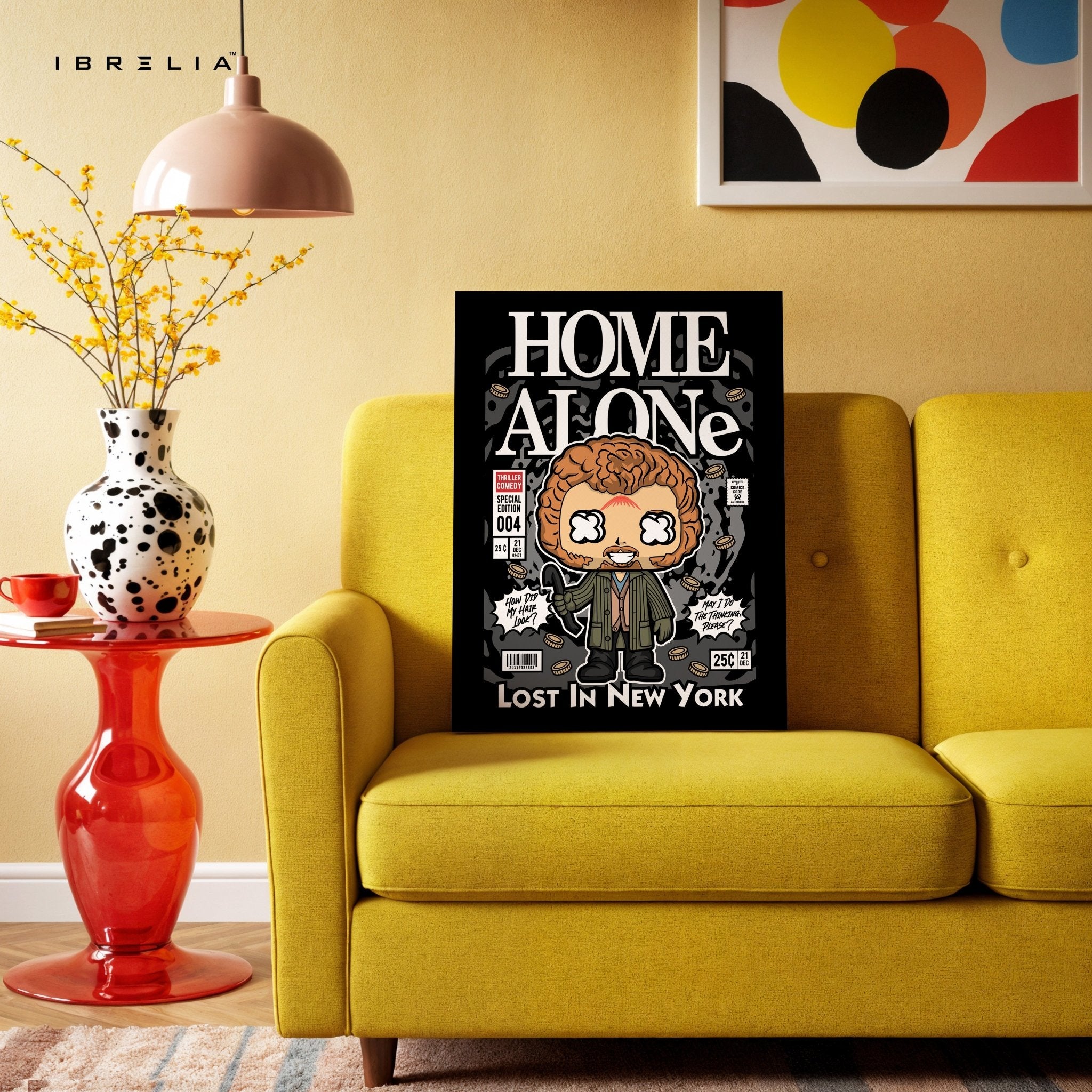 Home Alone Pop Art Comic Edition – 4K Ultra Wrap Frame Wall Art in Pakistan | IBRELIA™ - IBRELIA