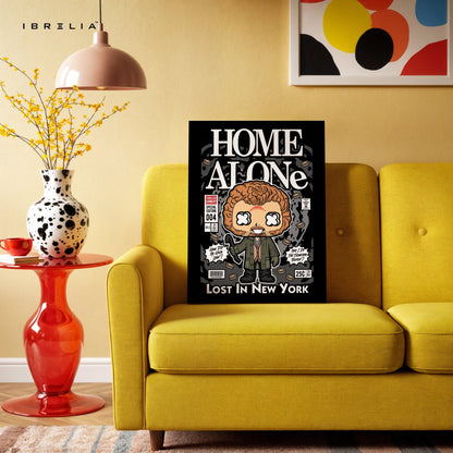 Home Alone Pop Art Comic Edition – 4K Ultra Wrap Frame Wall Art in Pakistan | IBRELIA™ - IBRELIA