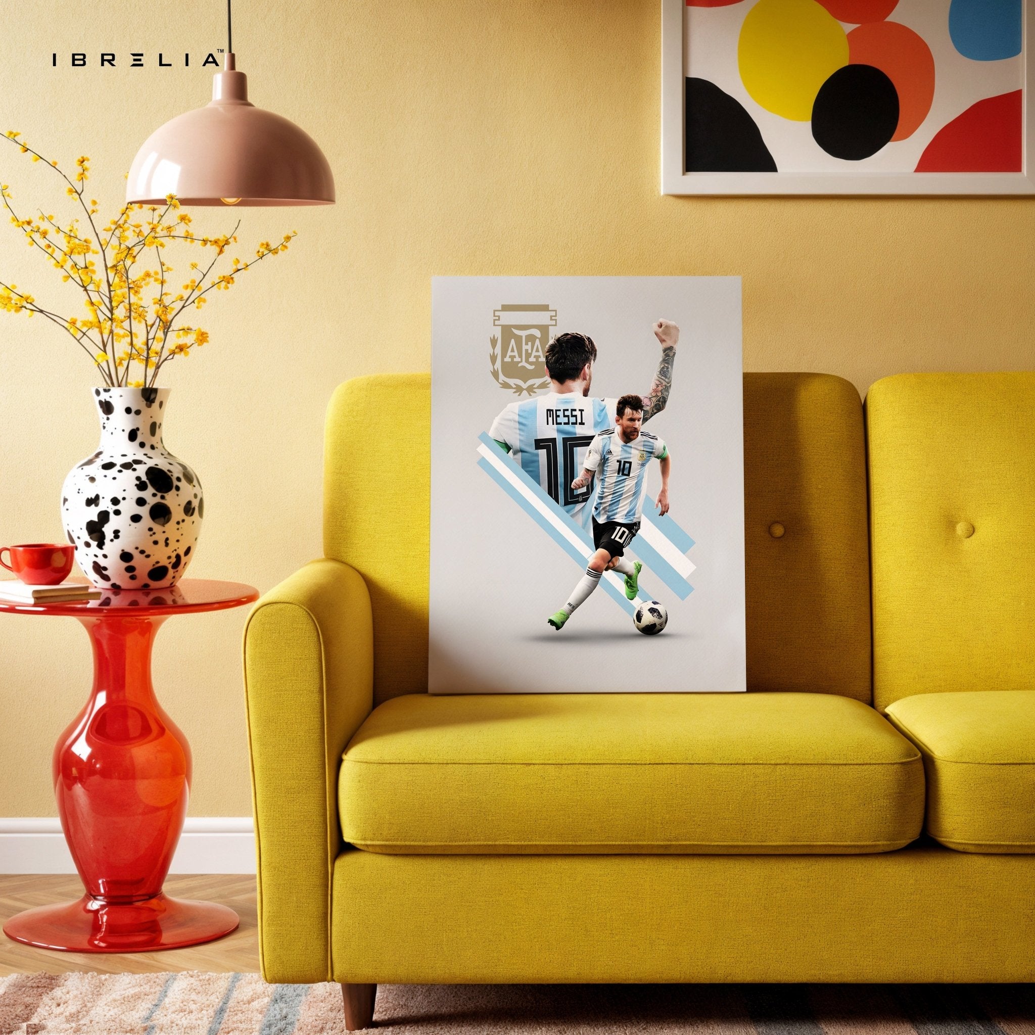 Lionel Messi Wall Art – AFA Edition | IBRELIA™ - IBRELIA