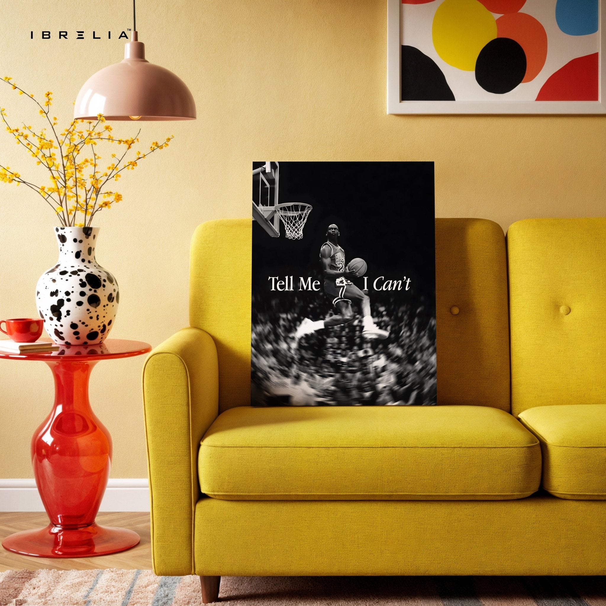 Michael Jordan “Tell Me I Can’t” – 4K Ultra Wrap Frame Wall Art in Pakistan | IBRELIA™ - IBRELIA