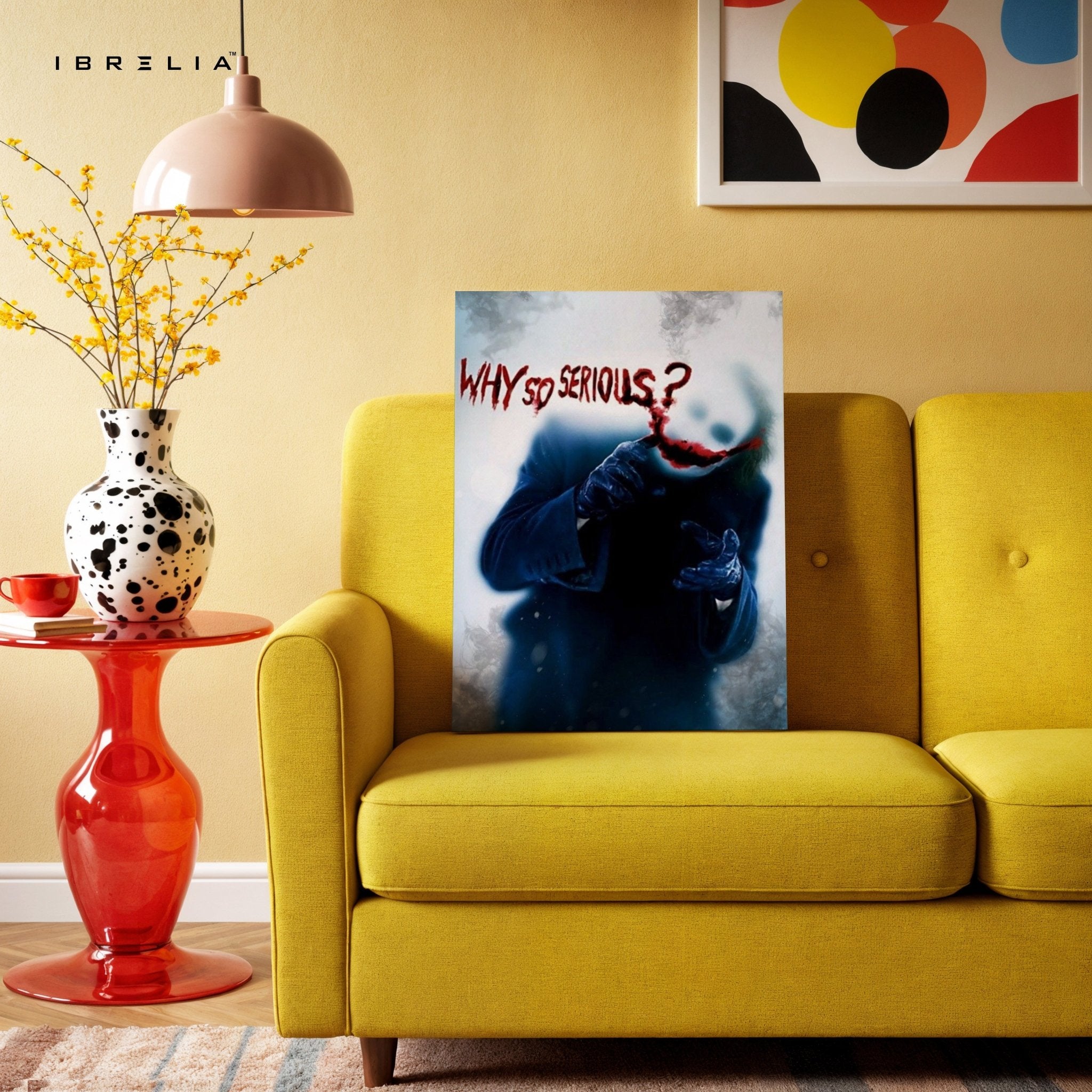Why So Serious? Wall Frame | 4K Ultra Wrap Frame Wall Art in Pakistan | IBRELIA™ - IBRELIA
