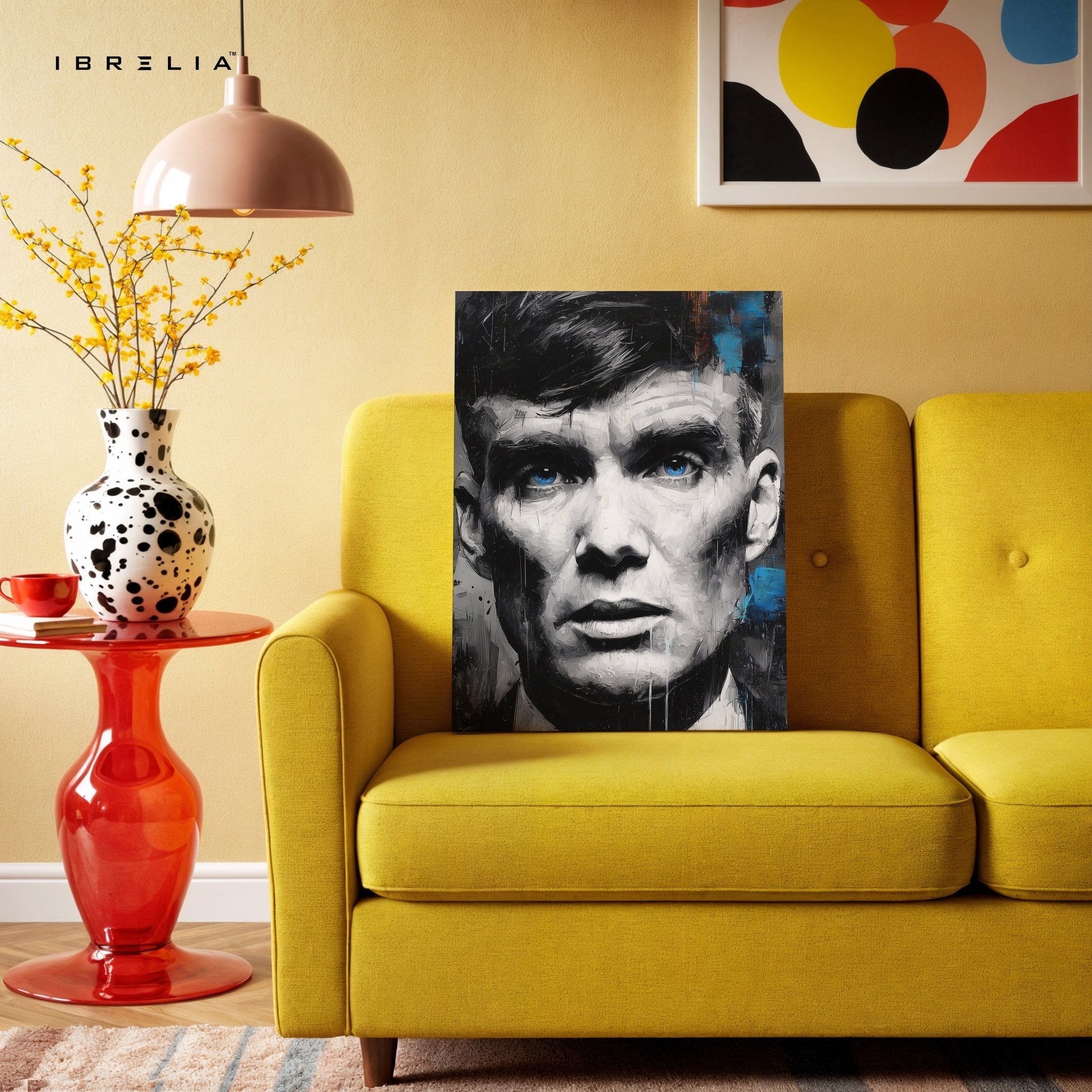 Thomas Shelby Blue Eyes Wall Frame | 4K Ultra Wrap Frame Wall Art in Pakistan | IBRELIA™ - IBRELIA
