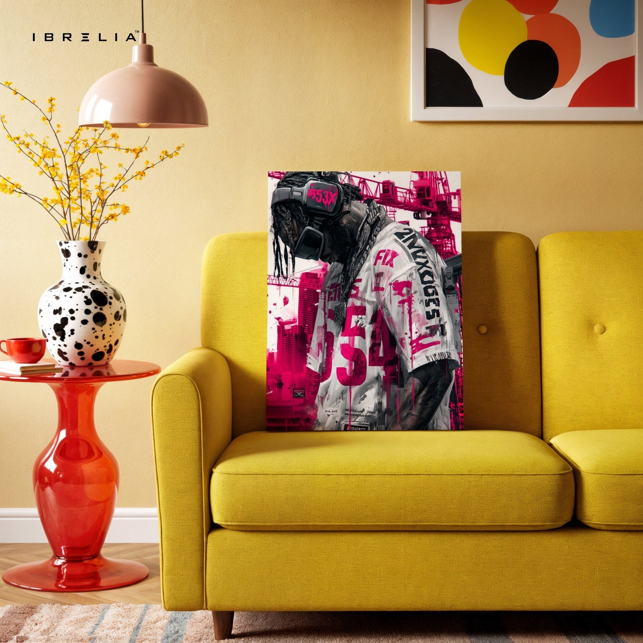 Urban Drip Wall Frame | Streetwear Graffiti Art | 4K Ultra Wrap Frame Wall Art in Pakistan | IBRELIA™ - IBRELIA