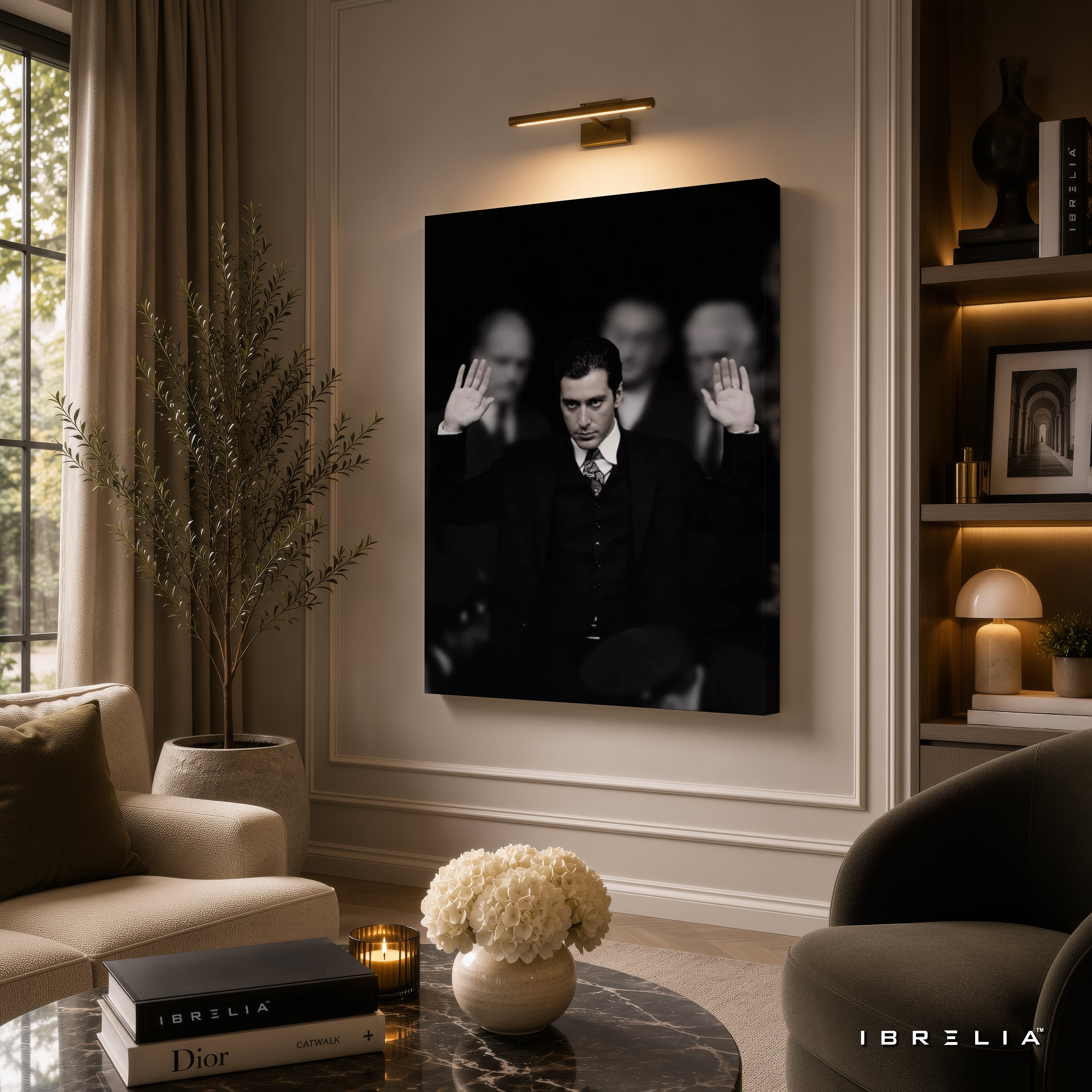 The Godfather Michael Corleone Wall Art – Al Pacino Premium Movie Poster | IBRELIA™