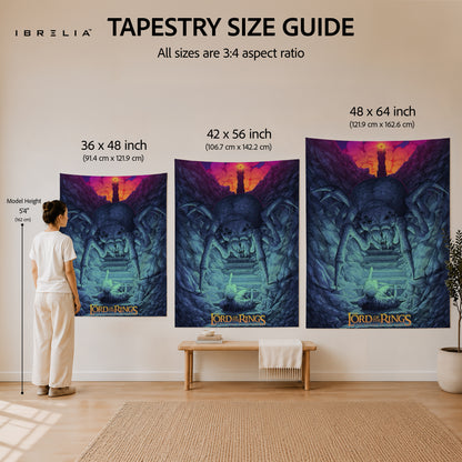 The Lord of the Rings Shelob Wall Tapestry – Return of the King Fantasy Wall Hanging