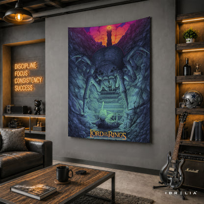 The Lord of the Rings Shelob Wall Tapestry – Return of the King Fantasy Wall Hanging