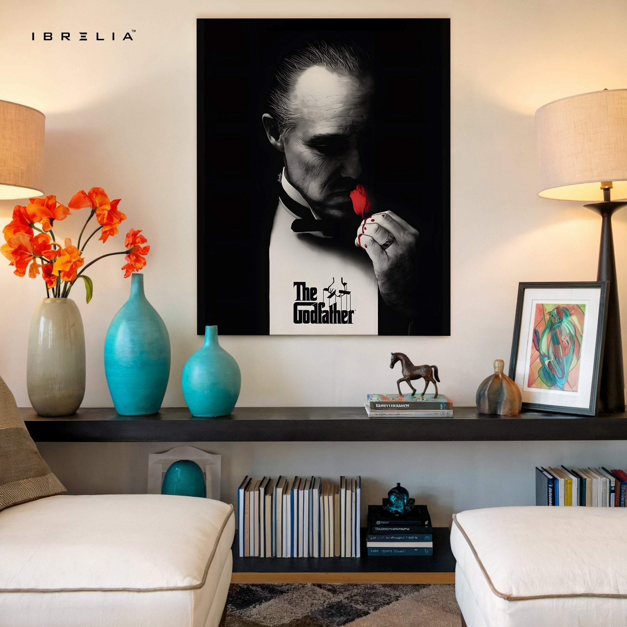 The Godfather – 4K Ultra Wrap Frame Wall Art in Pakistan | IBRELIA™ - IBRELIA