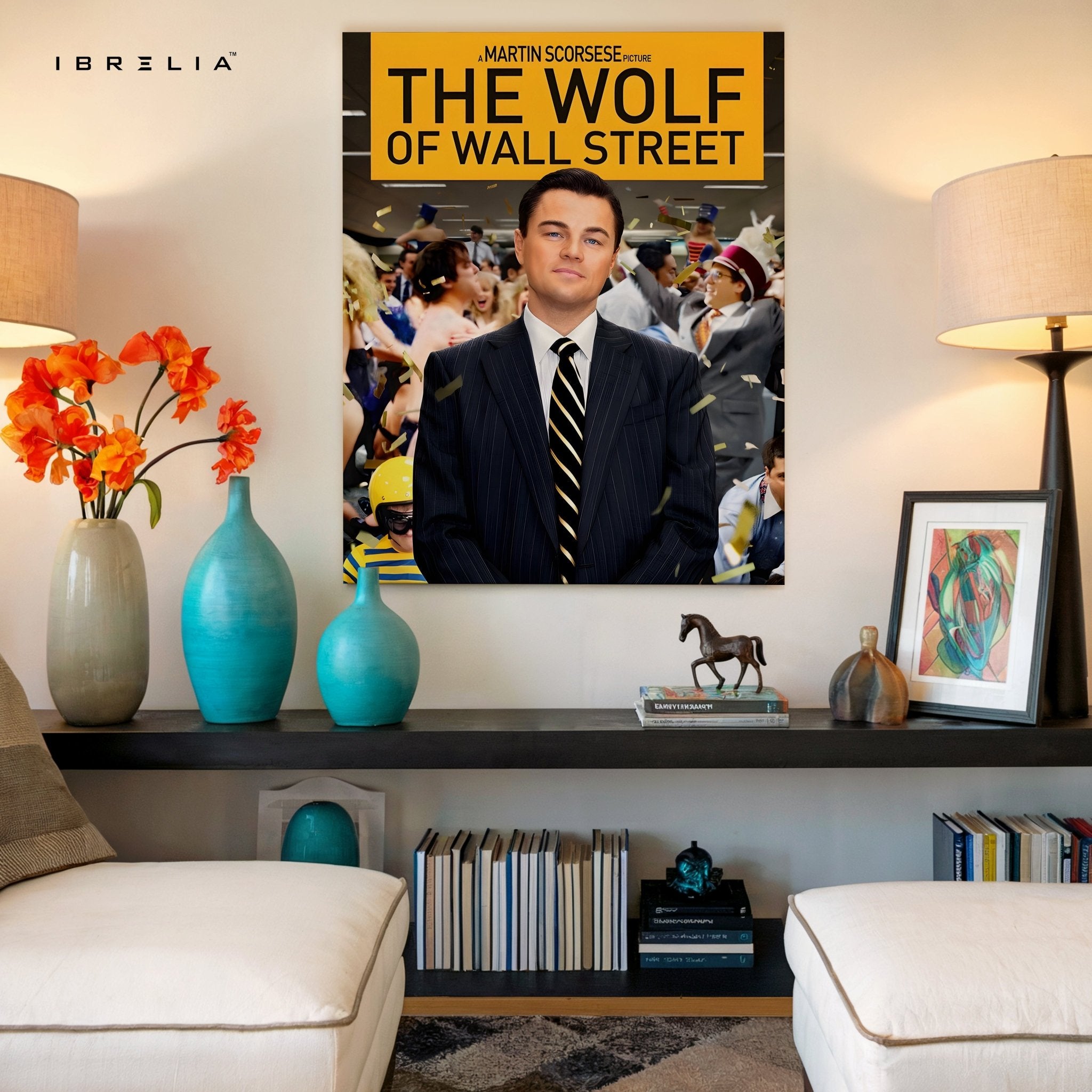 The Wolf of Wall Street Wall Frame | 4K Ultra Wrap Frame Wall Art in Pakistan | IBRELIA™ - IBRELIA