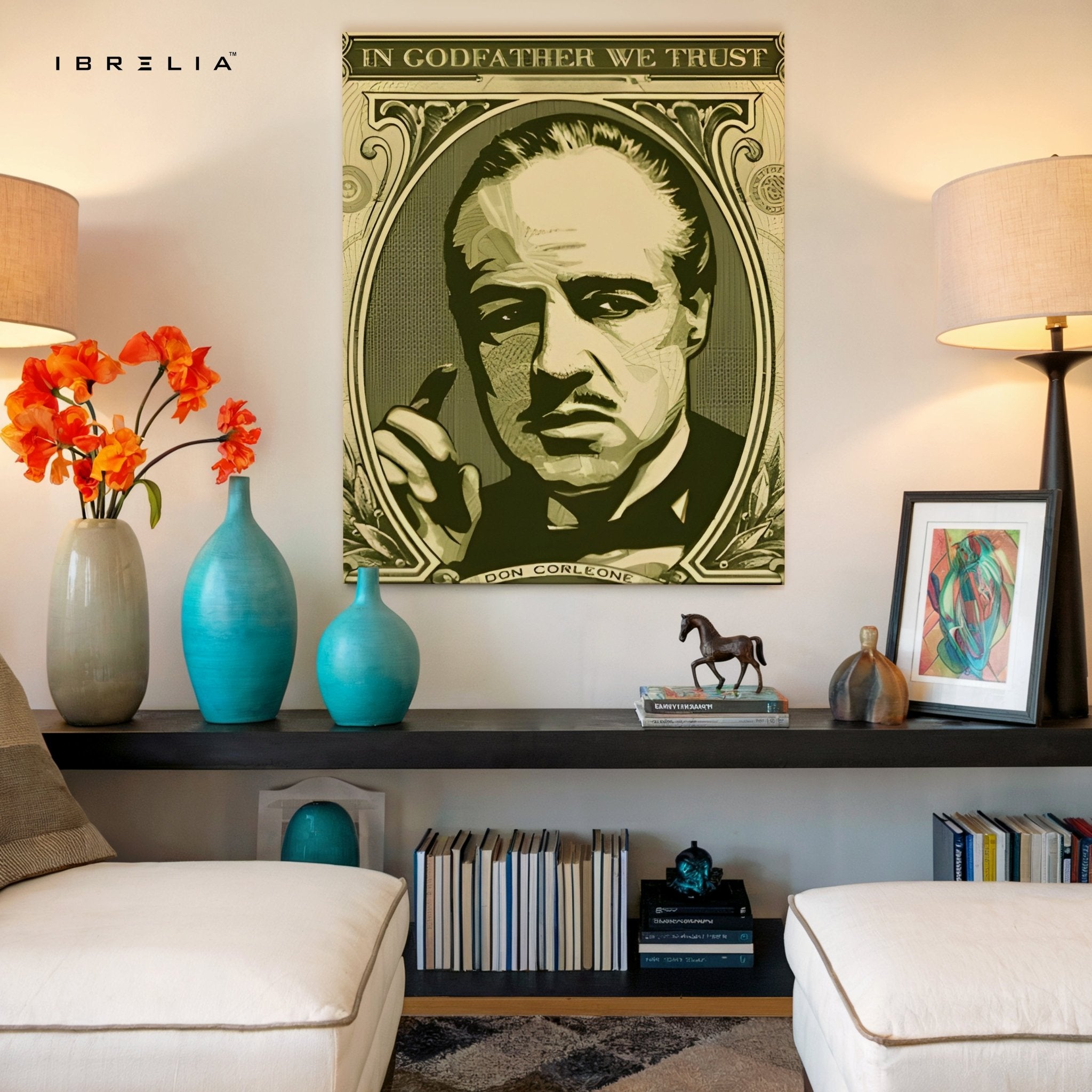 The Godfather “The Don” Wall Frame | 4K Ultra Wrap Frame Wall Art in Pakistan | IBRELIA™ - IBRELIA