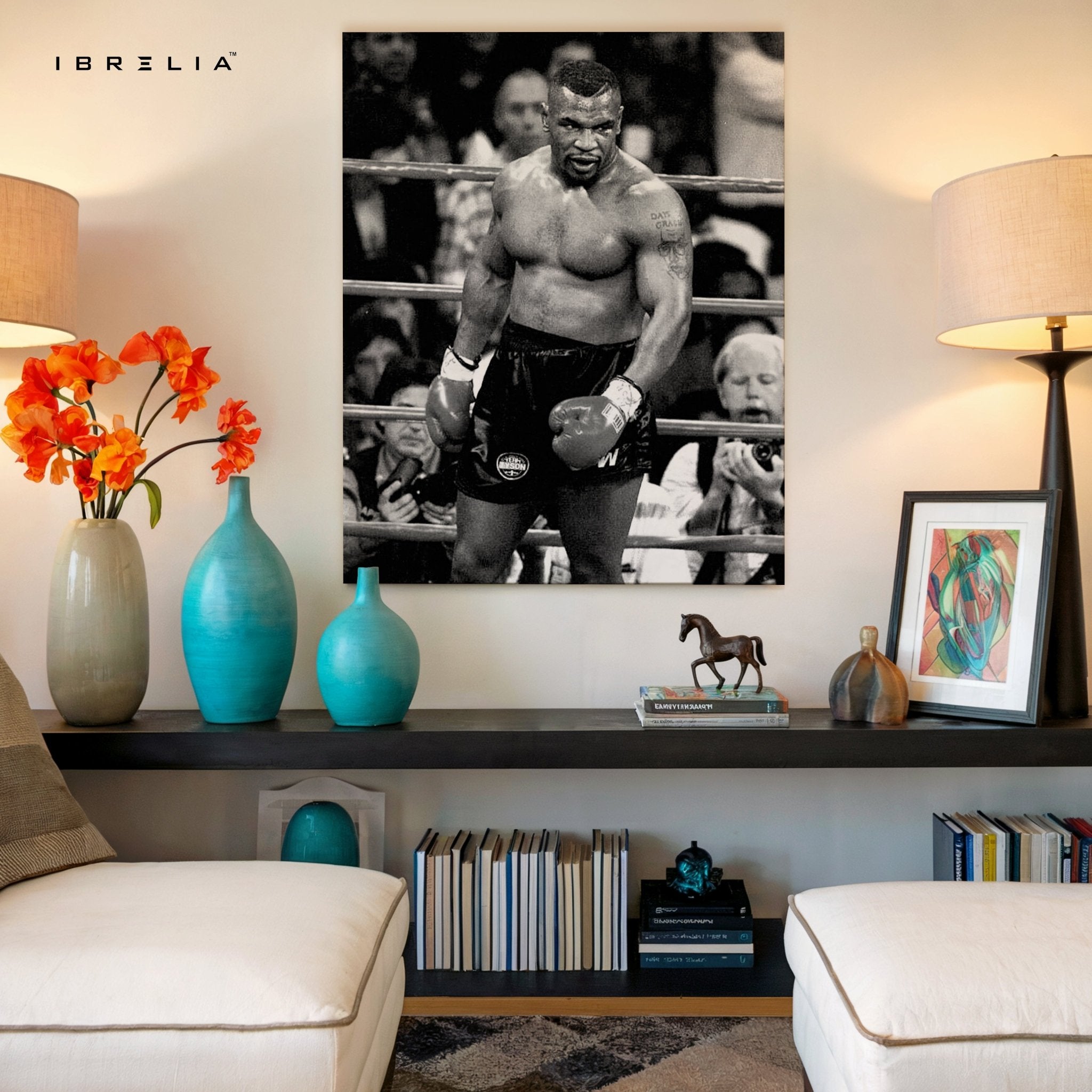 Mike Tyson – The Iron Legend 4K Ultra Wrap Frame Wall Art in Pakistan | IBRELIA™ - IBRELIA