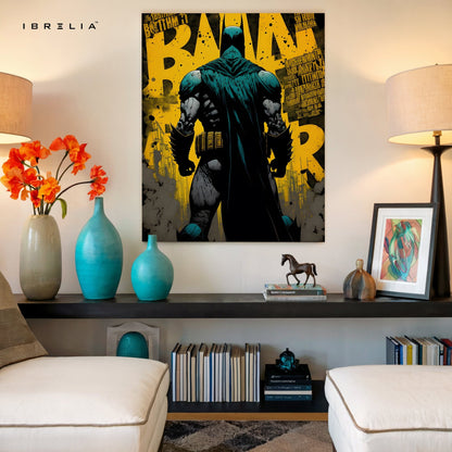Batman Shadow Warrior Wall Frame | 4K Ultra Wrap Frame Wall Art in Pakistan | IBRELIA™ - IBRELIA