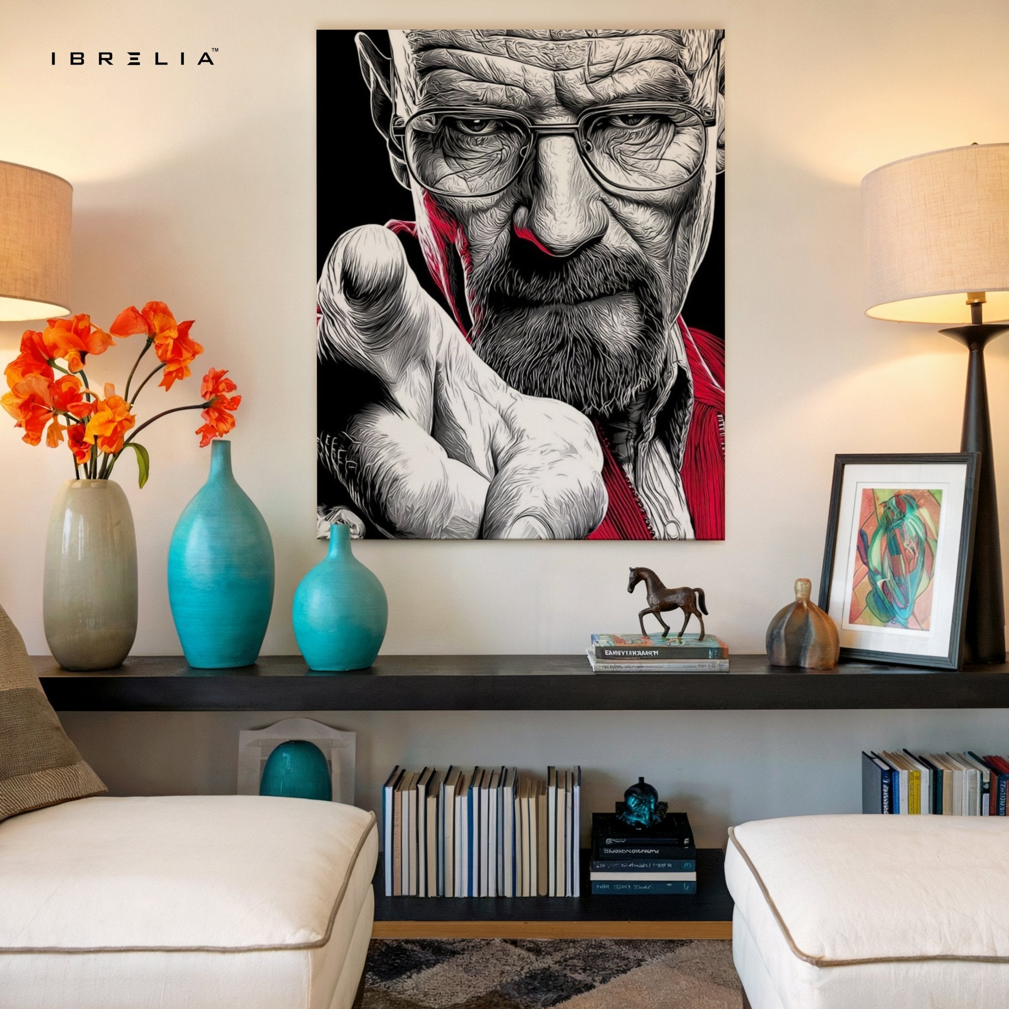 Heisenberg Art Edition – 4K Ultra Wrap Frame Wall Art in Pakistan | IBRELIA™ - IBRELIA