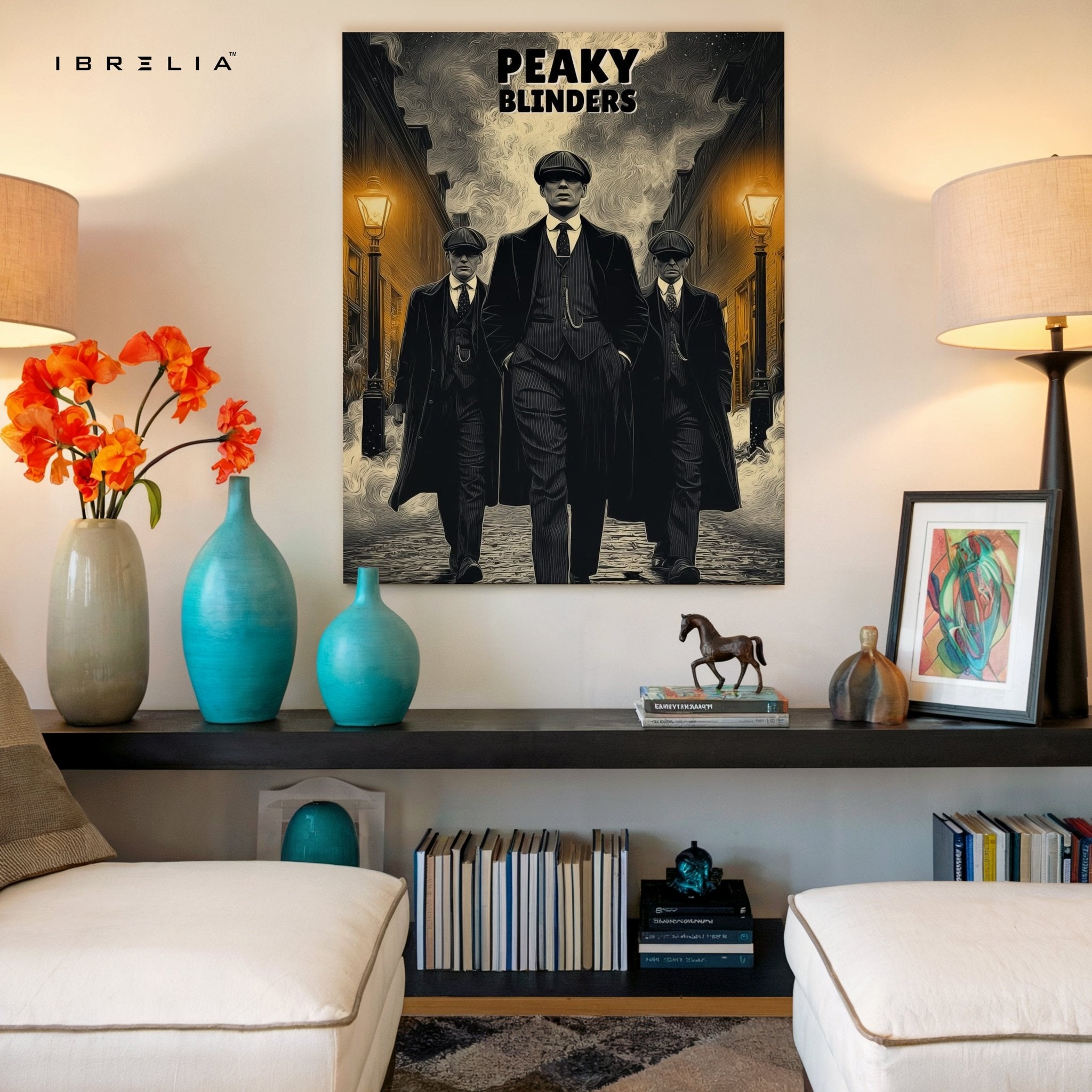 Peaky Blinders Street Legends Wall Frame | 4K Ultra Wrap Frame Wall Art in Pakistan | IBRELIA™ - IBRELIA