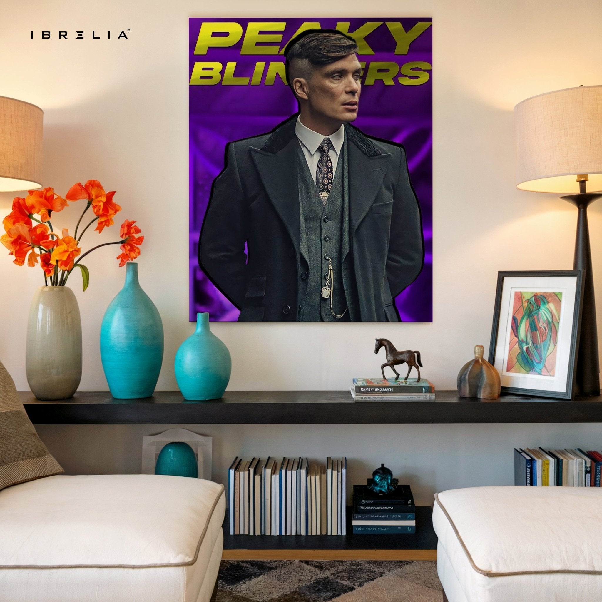 Peaky Blinders Thomas Shelby Wall Frame | 4K Ultra Wrap Frame Wall Art in Pakistan | IBRELIA™ - IBRELIA