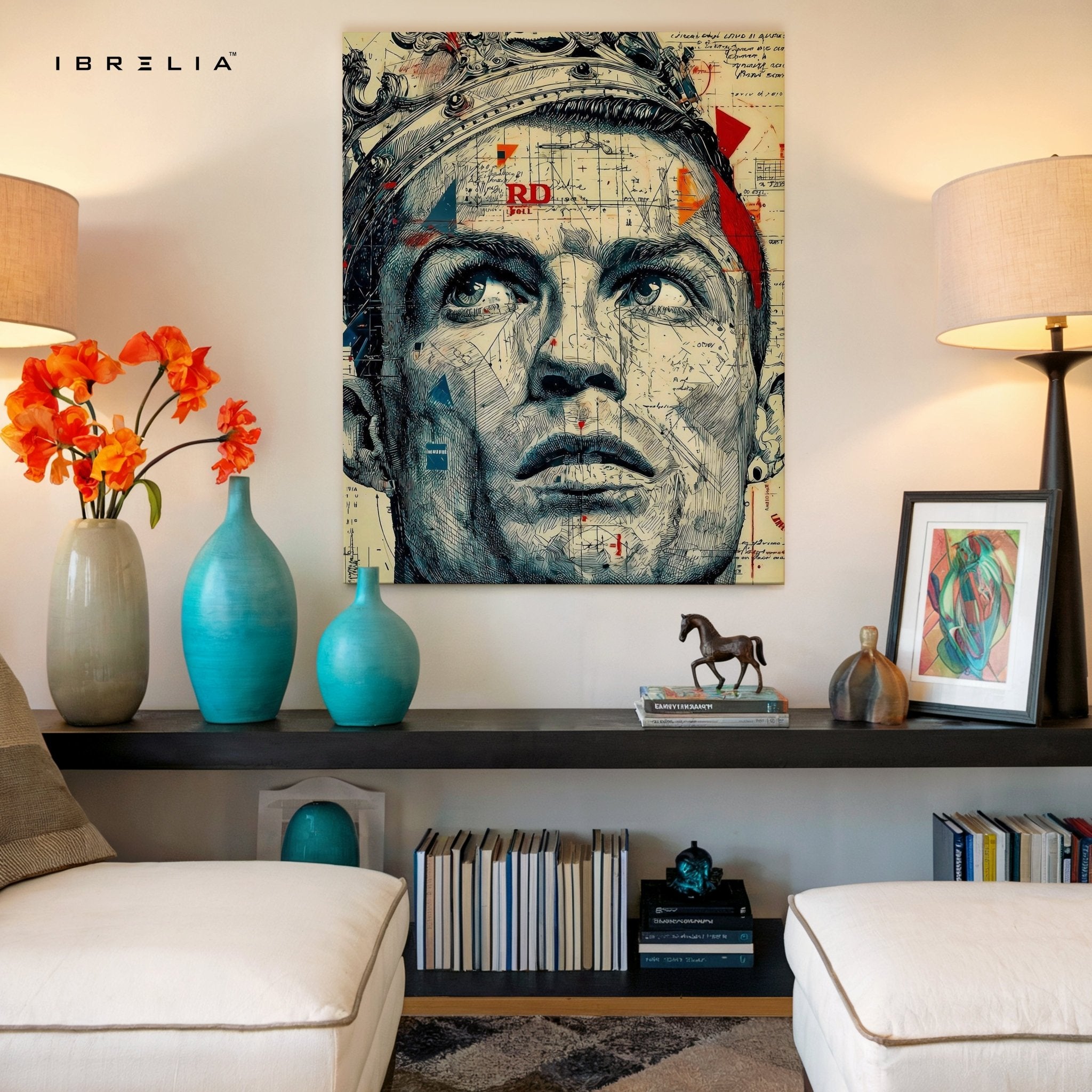 Ronaldo Crown Wall Frame | 4K Ultra Wrap Frame Wall Art in Pakistan | IBRELIA™ - IBRELIA