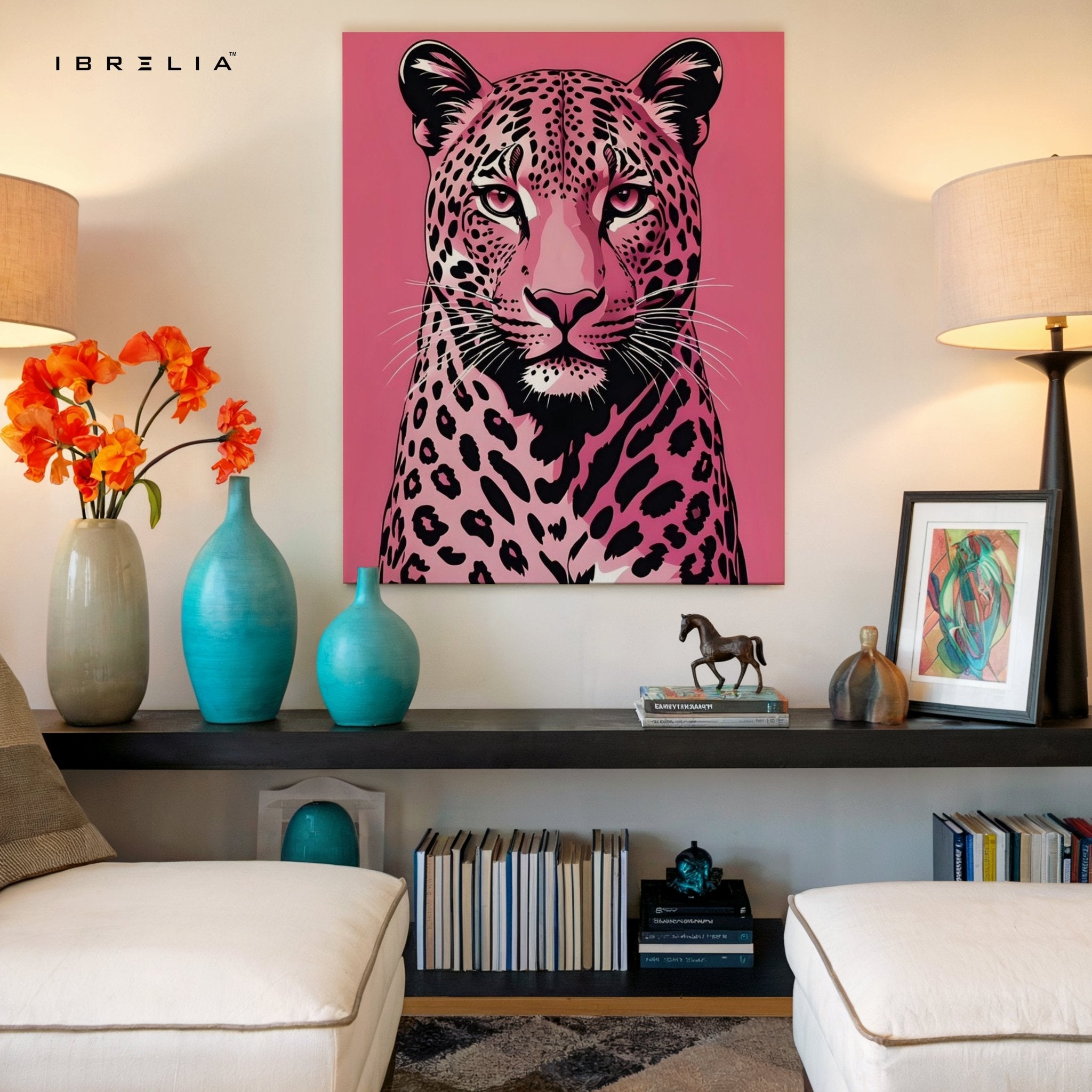 Pink Panther Wall Frame | 4K Ultra Wrap Frame Wall Art in Pakistan | IBRELIA™