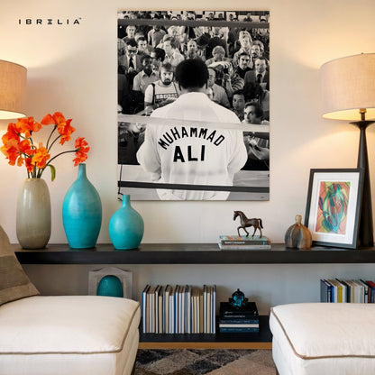 Muhammad Ali The Champion – 4K Ultra Wrap Frame Wall Art in Pakistan | IBRELIA™ - IBRELIA