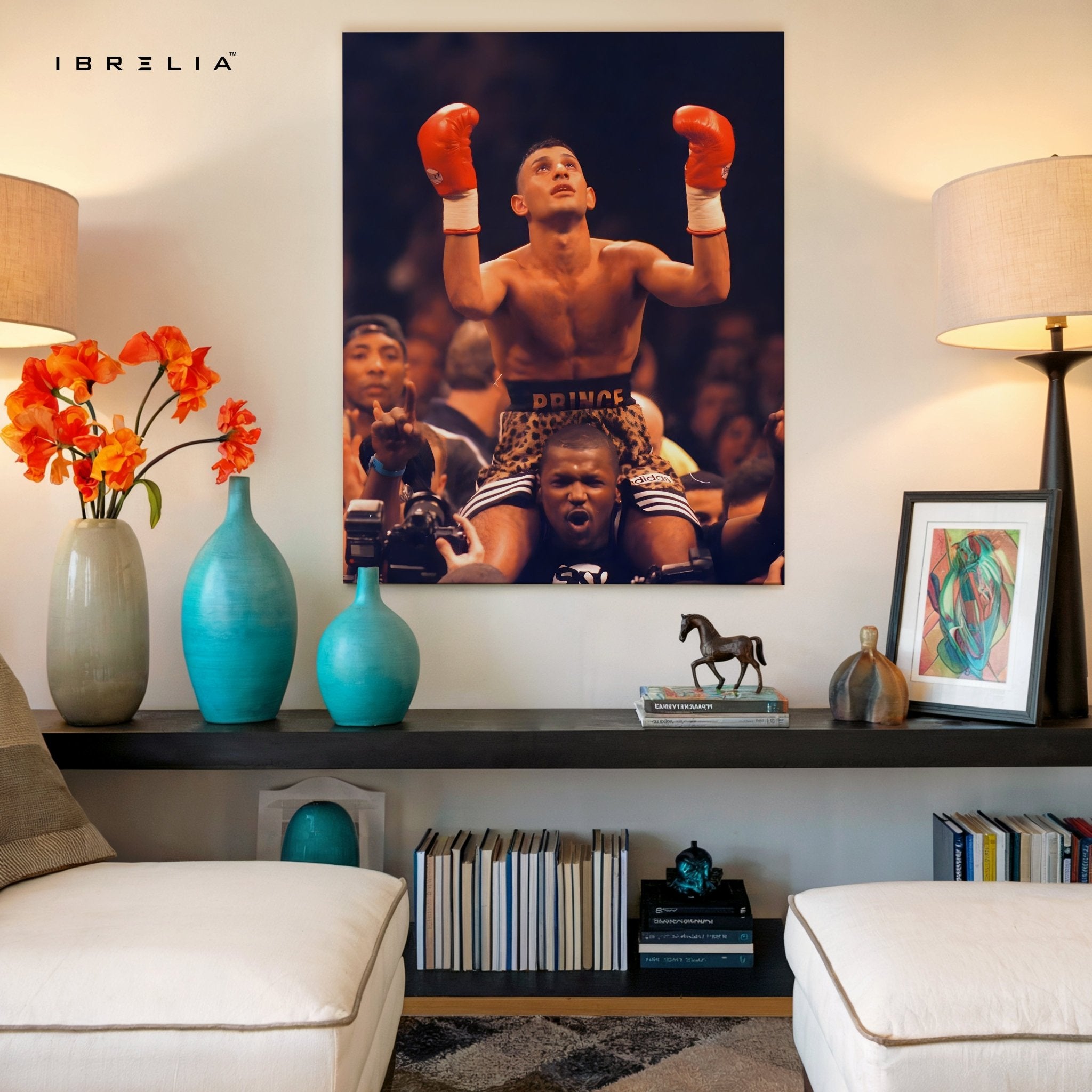 Prince Naseem Hamed Wall Art – The Legend of the Ring Edition | IBRELIA™ - IBRELIA