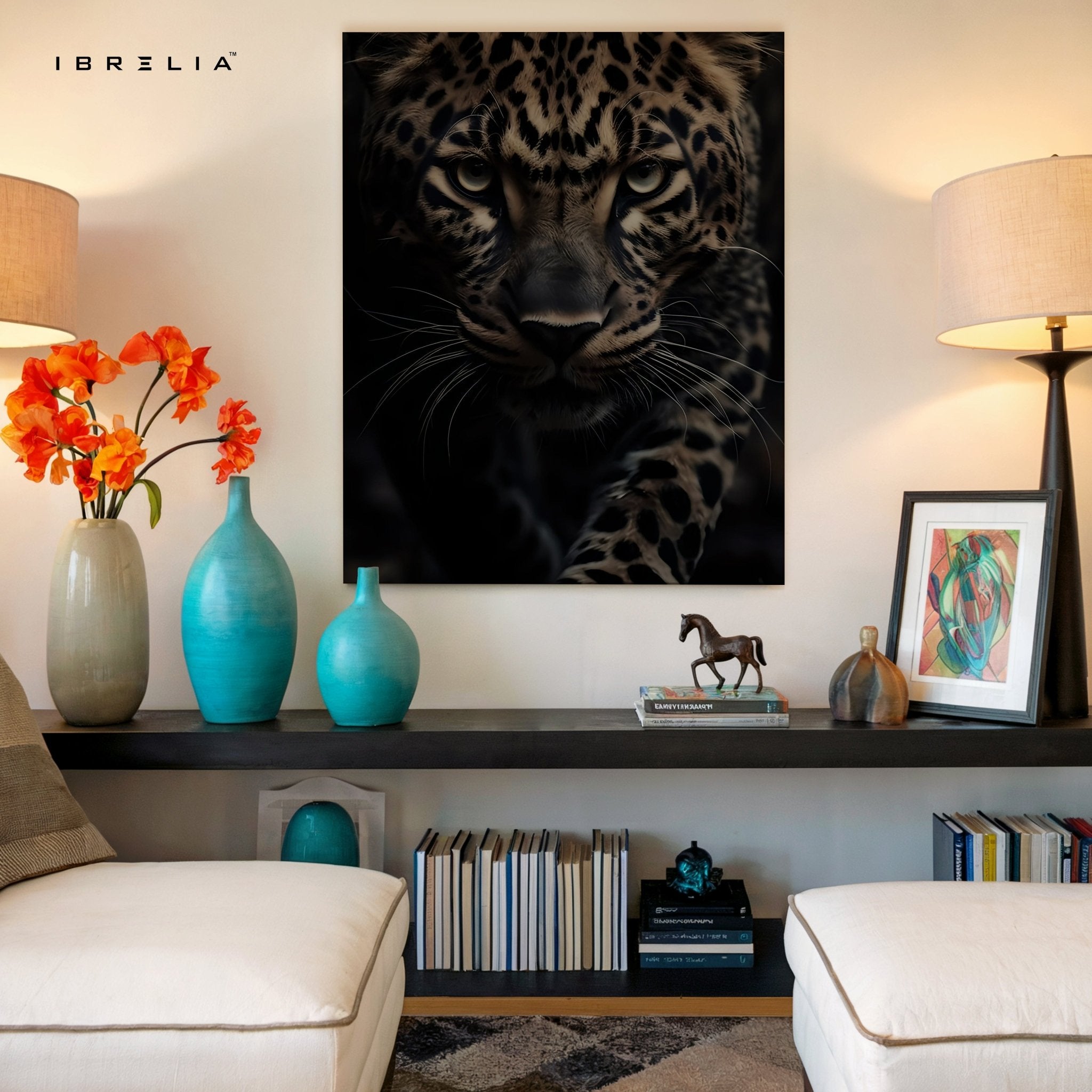 Leopard Eyes 4K Ultra HD Wall Art in Pakistan | IBRELIA™ - IBRELIA
