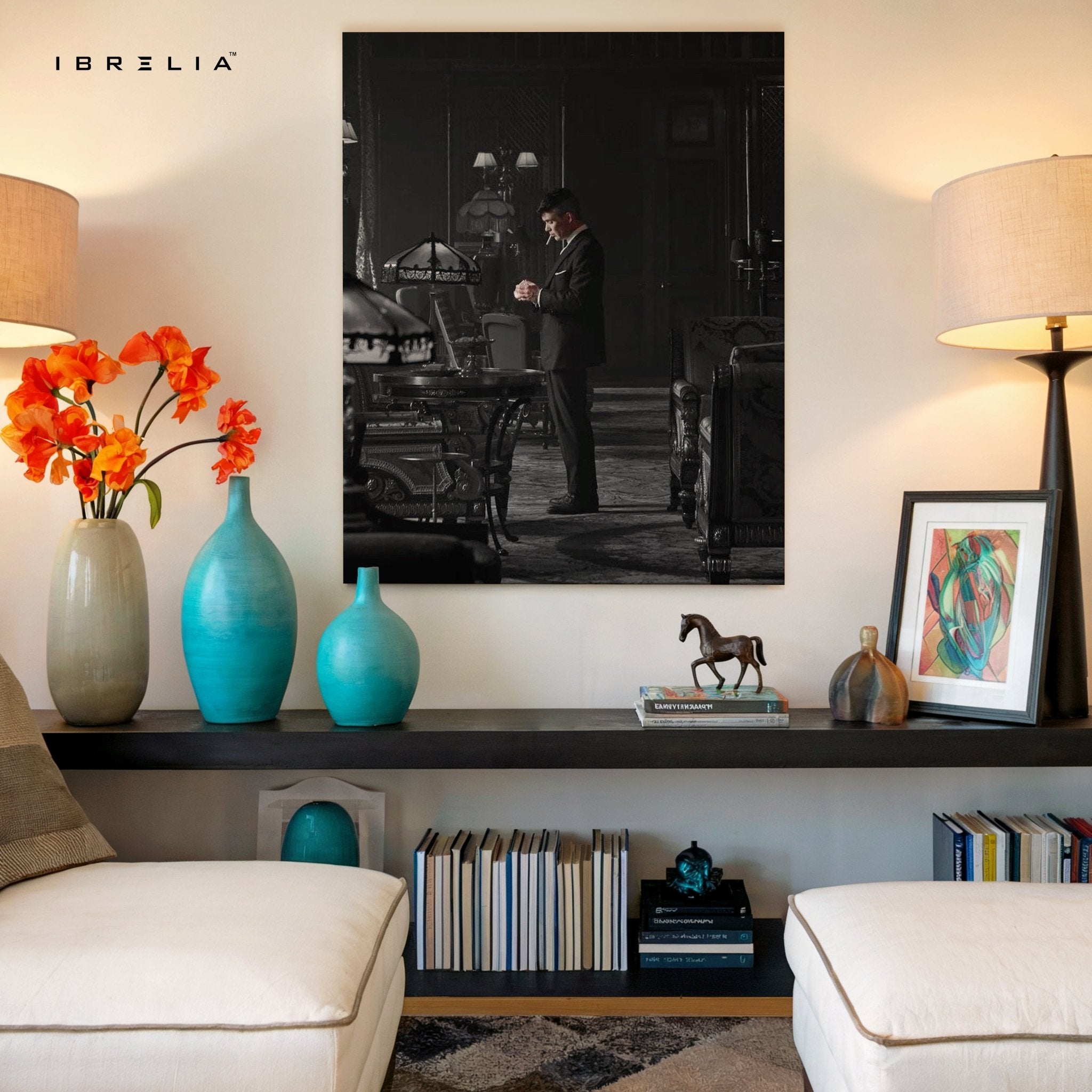 Thomas Shelby Peaky Blinders 4K Ultra Wrap Frame Wall Art in Pakistan | IBRELIA™ - IBRELIA