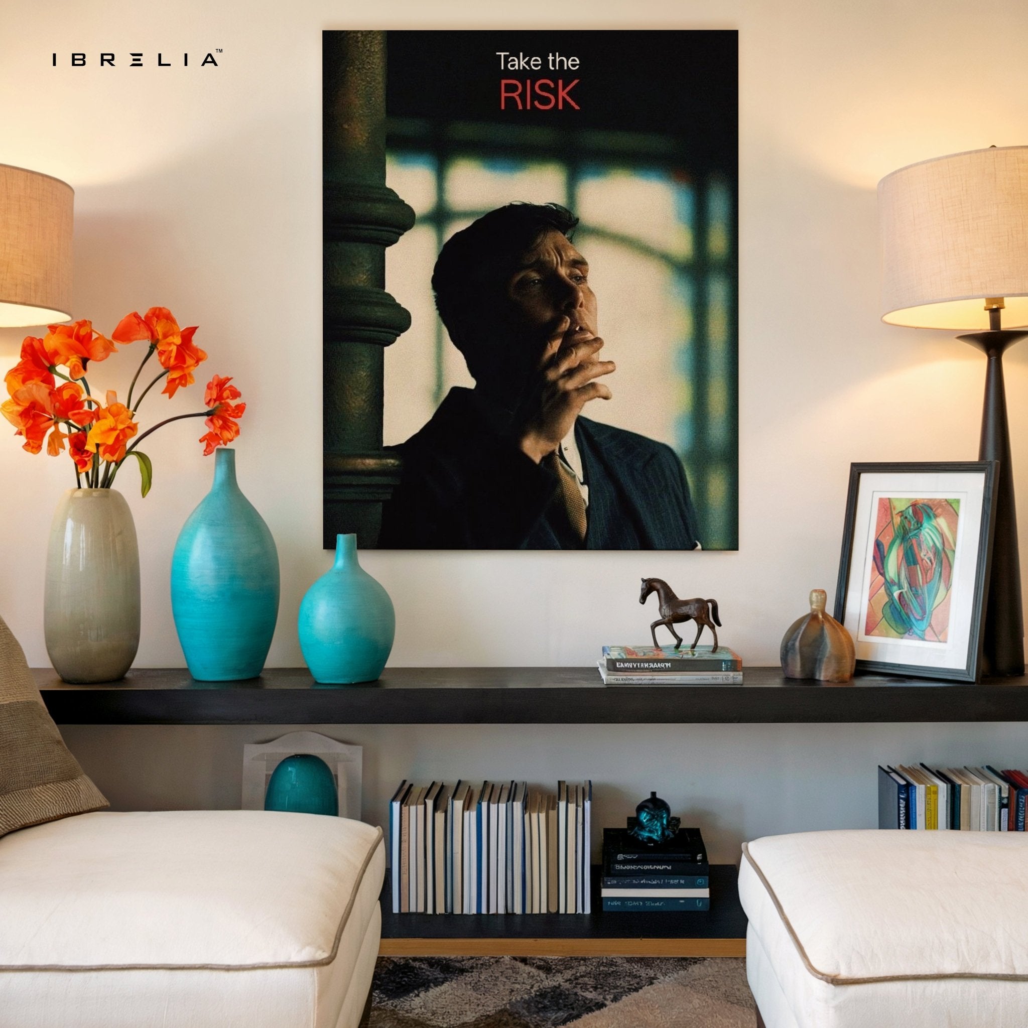 Take The Risk Wall Frame | 4K Ultra Wrap Frame Wall Art in Pakistan | IBRELIA™ - IBRELIA