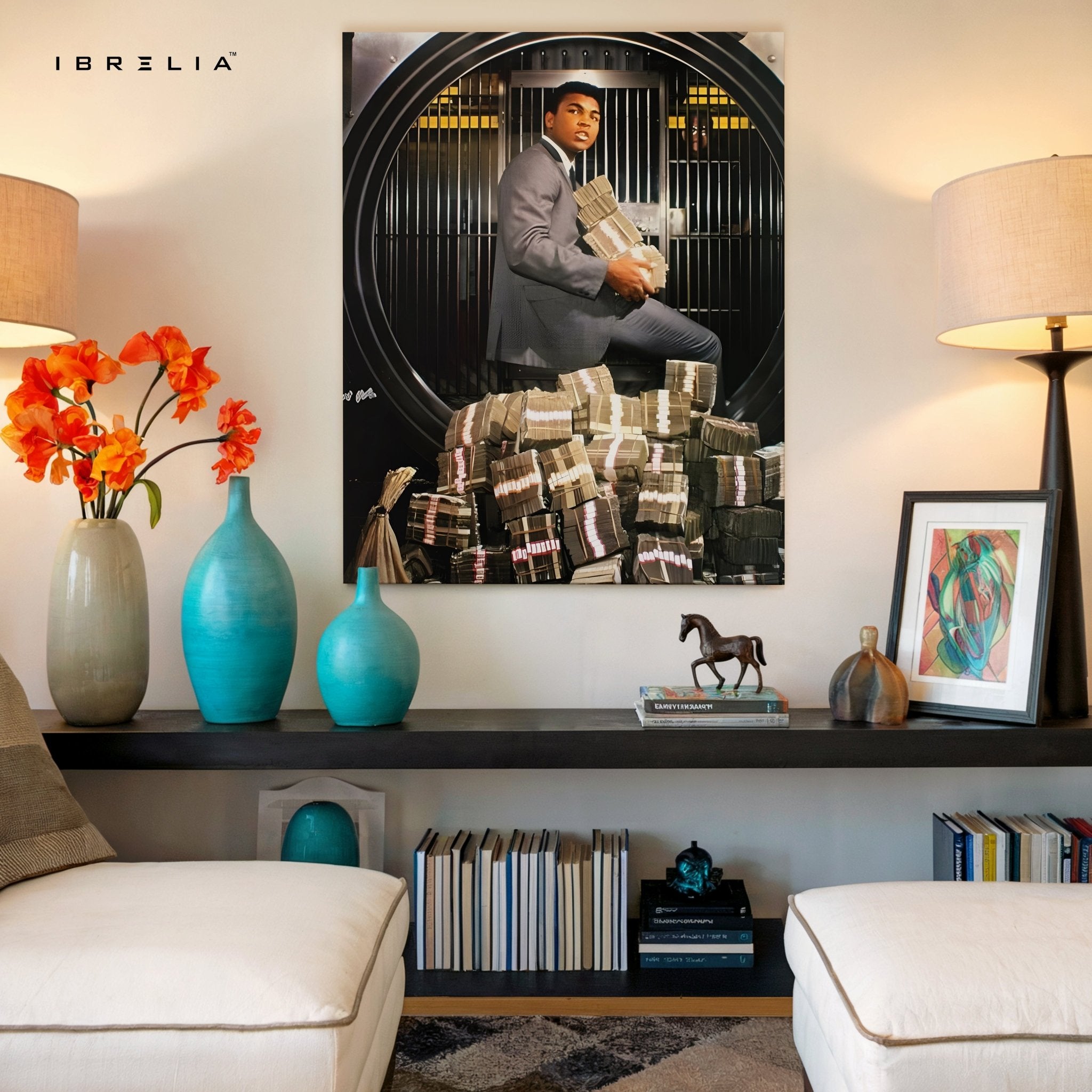 Money Vault Wall Art – The Hustler’s Edition | IBRELIA™ - IBRELIA