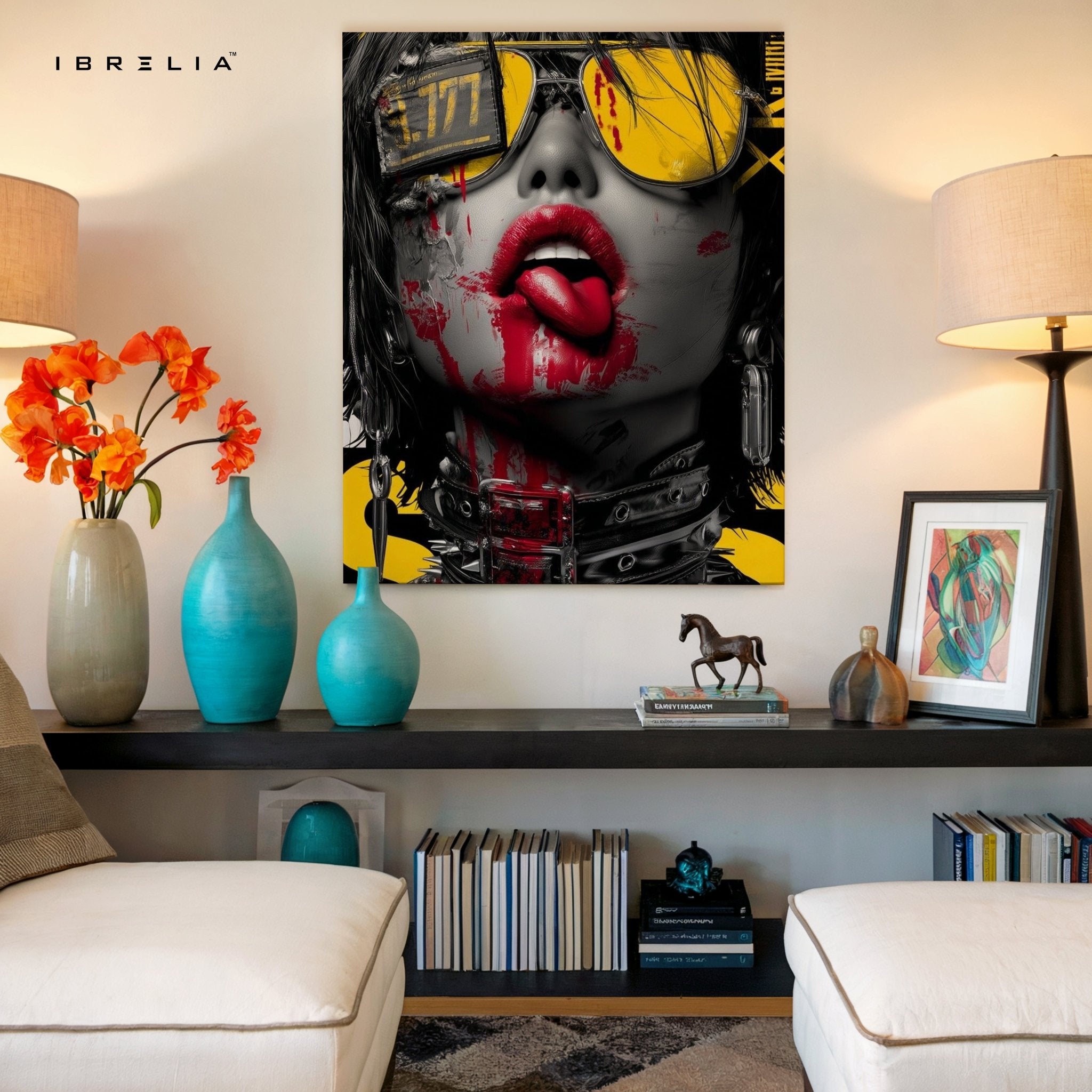 Cyberpunk Rebel Wall Frame | 4K Ultra Wrap Frame Wall Art in Pakistan | IBRELIA™ - IBRELIA