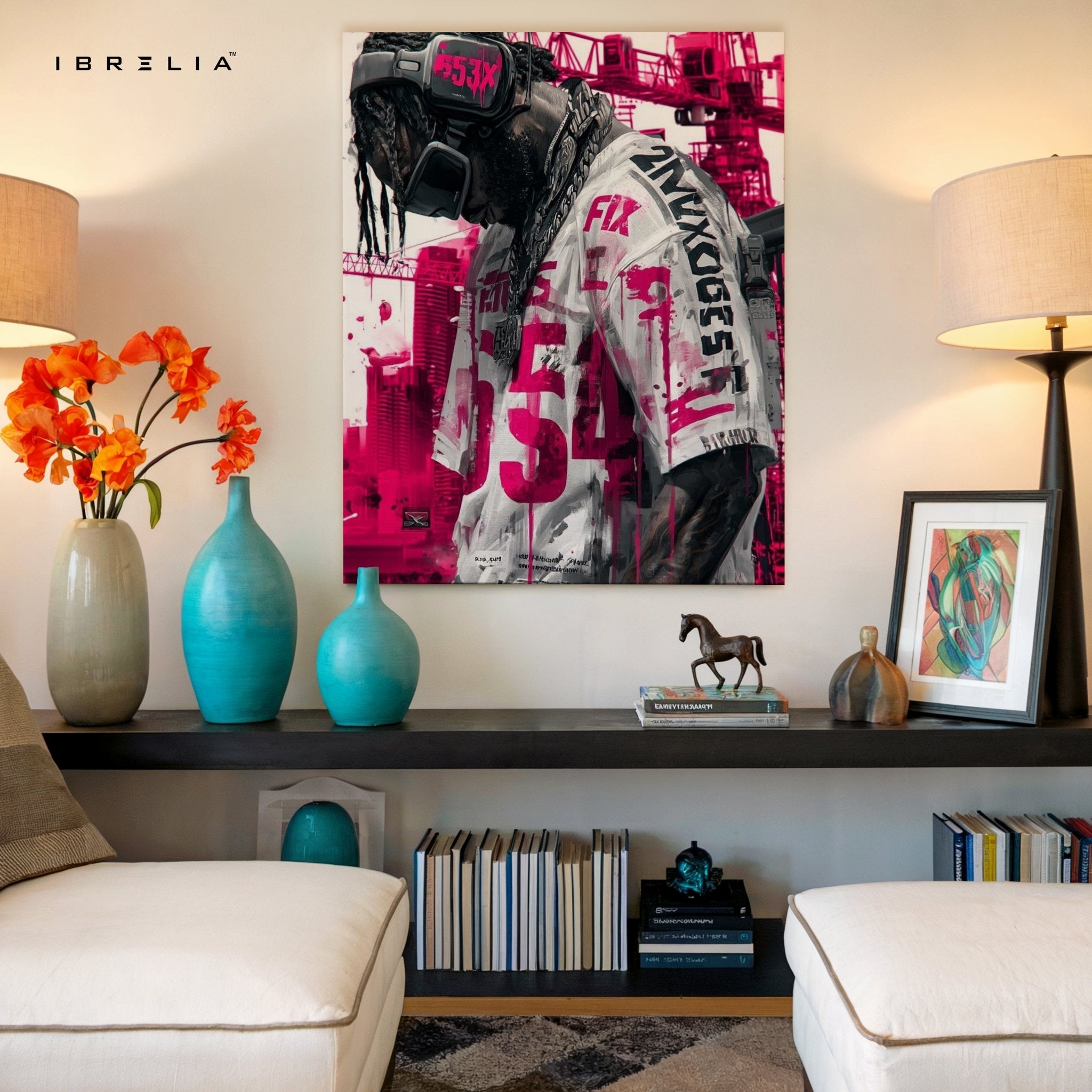 Urban Drip Wall Frame | Streetwear Graffiti Art | 4K Ultra Wrap Frame Wall Art in Pakistan | IBRELIA™ - IBRELIA