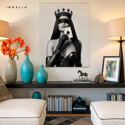 Ace Queen Wall Frame | 4K Ultra Wrap Frame Wall Art in Pakistan | IBRELIA™