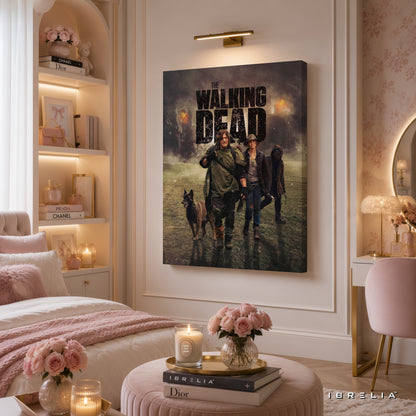 The Walking Dead Premium Wall Art – Daryl Dixon Survivor 4K Wrapped MDF Frame | IBRELIA™