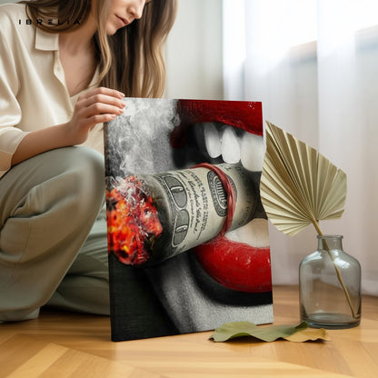 Burning Desire Wall Frame | 4K Ultra Wrap Frame Wall Art in Pakistan | IBRELIA™ - IBRELIA