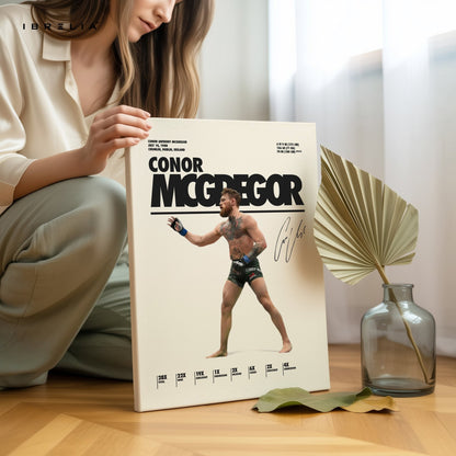 Conor McGregor UFC Champion – 4K Ultra Wrap Frame Wall Art in Pakistan | IBRELIA™ - IBRELIA