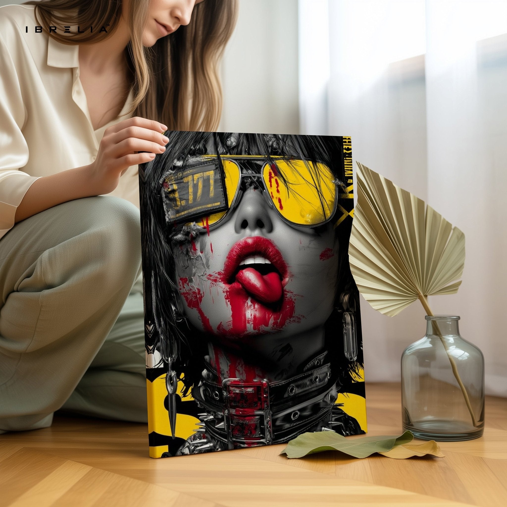 Cyberpunk Rebel Wall Frame | 4K Ultra Wrap Frame Wall Art in Pakistan | IBRELIA™ - IBRELIA