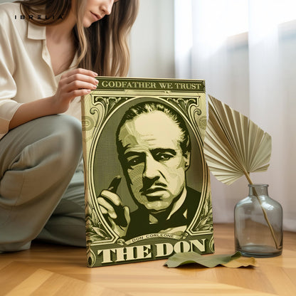 The Godfather “The Don” Wall Frame | 4K Ultra Wrap Frame Wall Art in Pakistan | IBRELIA™ - IBRELIA