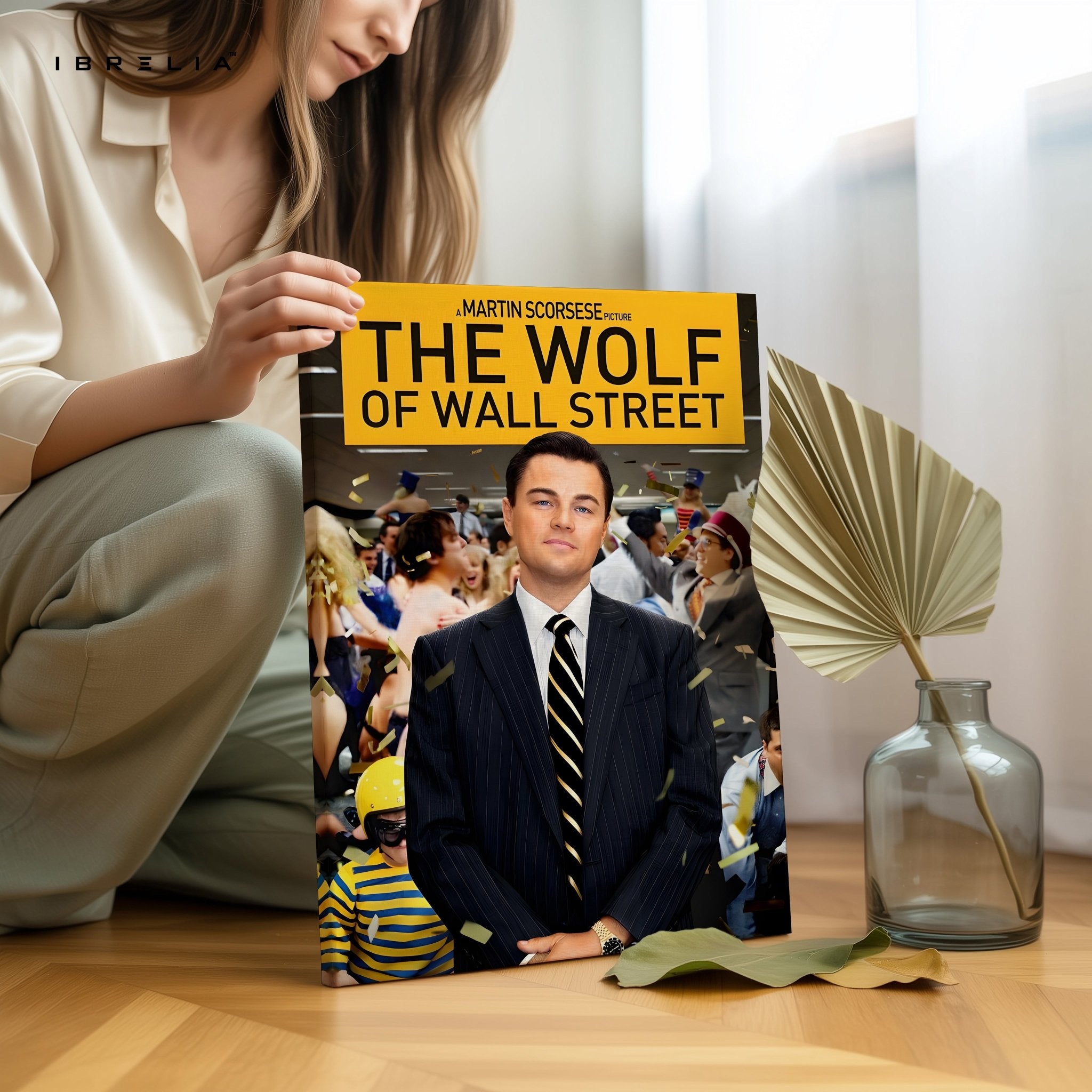 The Wolf of Wall Street Wall Frame | 4K Ultra Wrap Frame Wall Art in Pakistan | IBRELIA™ - IBRELIA