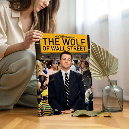 The Wolf of Wall Street Wall Frame | 4K Ultra Wrap Frame Wall Art in Pakistan | IBRELIA™ - IBRELIA