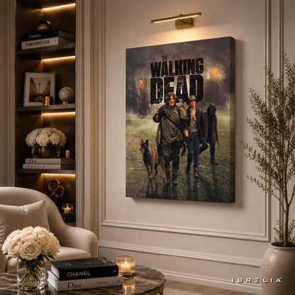 The Walking Dead Premium Wall Art – Daryl Dixon Survivor 4K Wrapped MDF Frame | IBRELIA™