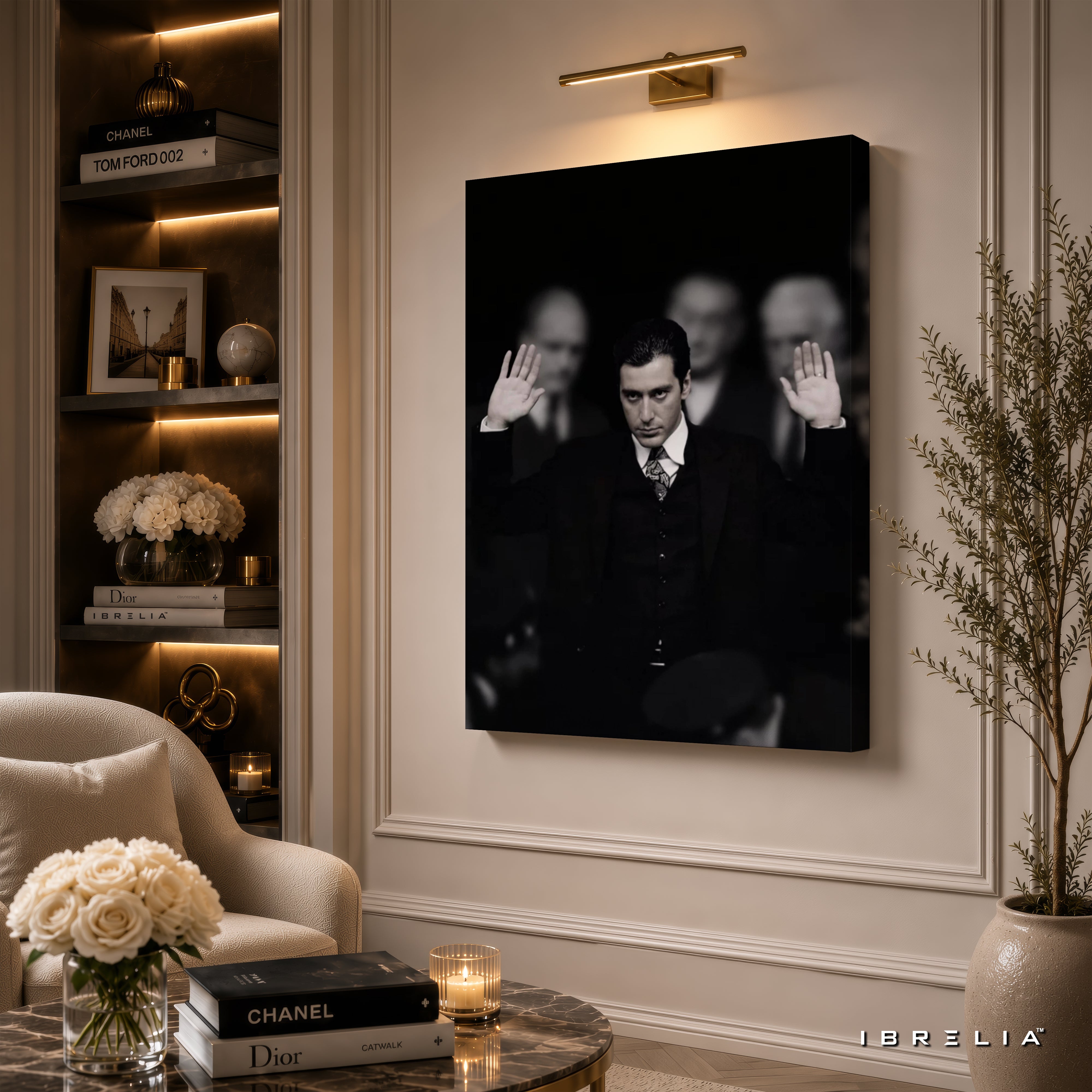 The Godfather Michael Corleone Wall Art – Al Pacino Premium Movie Poster | IBRELIA™