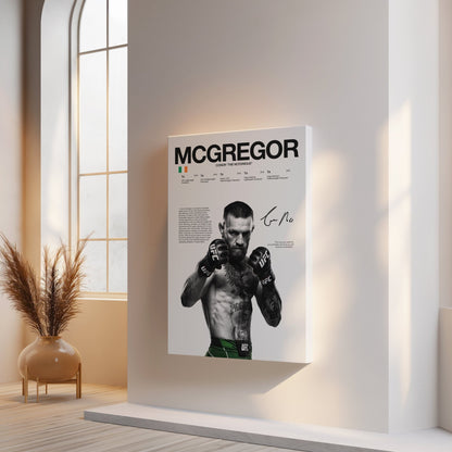 Conor McGregor “The Notorious” – 4K Ultra Wrap Frame Wall Art in Pakistan | IBRELIA™ - IBRELIA