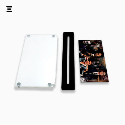 Premium Magnetic Acrylic Frame with Black Base – Scarface, Godfather, Joker, Sopranos & Wolf of Wall Street IBRELIA